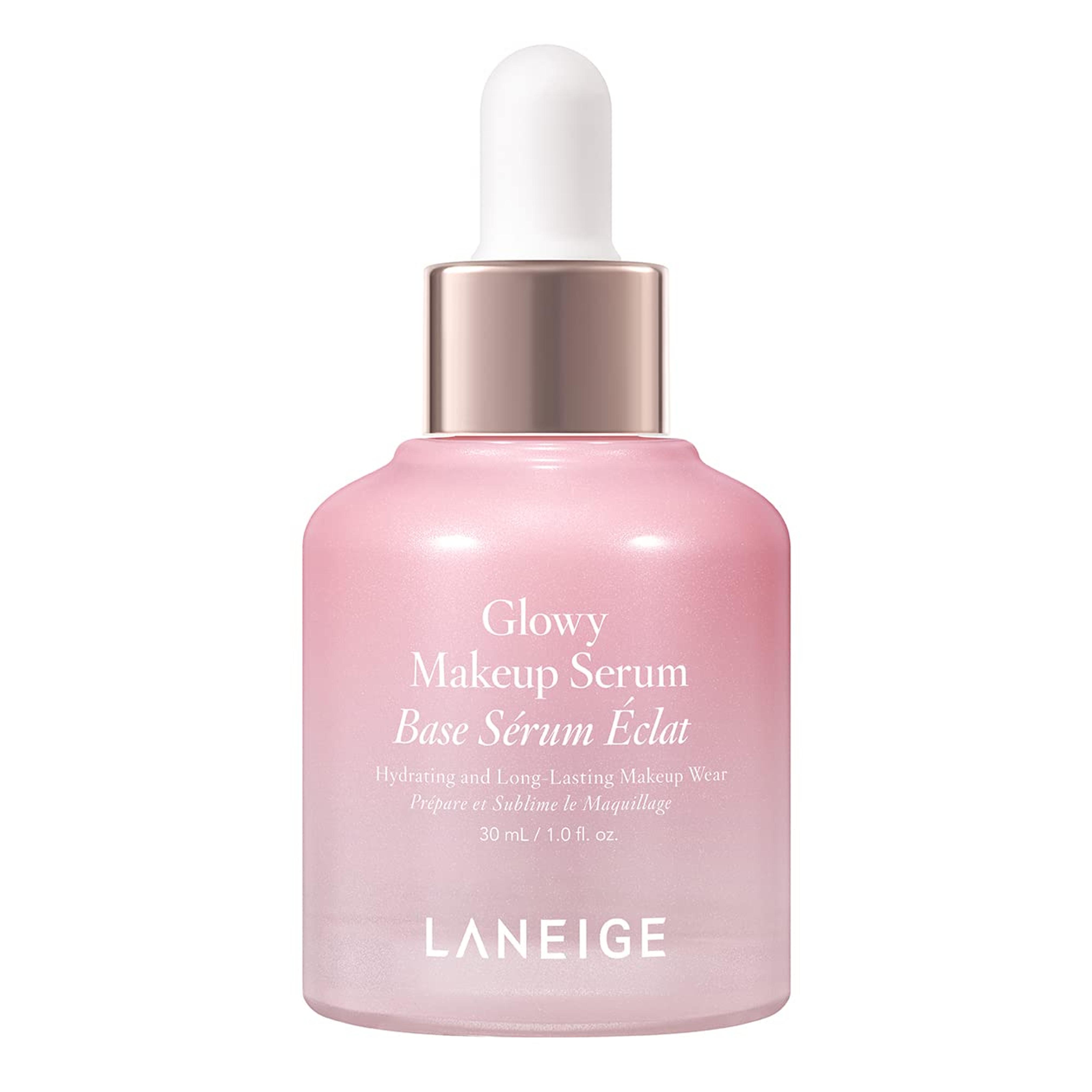 Deal of the day for Prime Members: LANEIGE Glowy Makeup Serum: Hydrate, Extend Makeup, Visibly Smooth and Glowy Skin, 1.0 fl. oz.