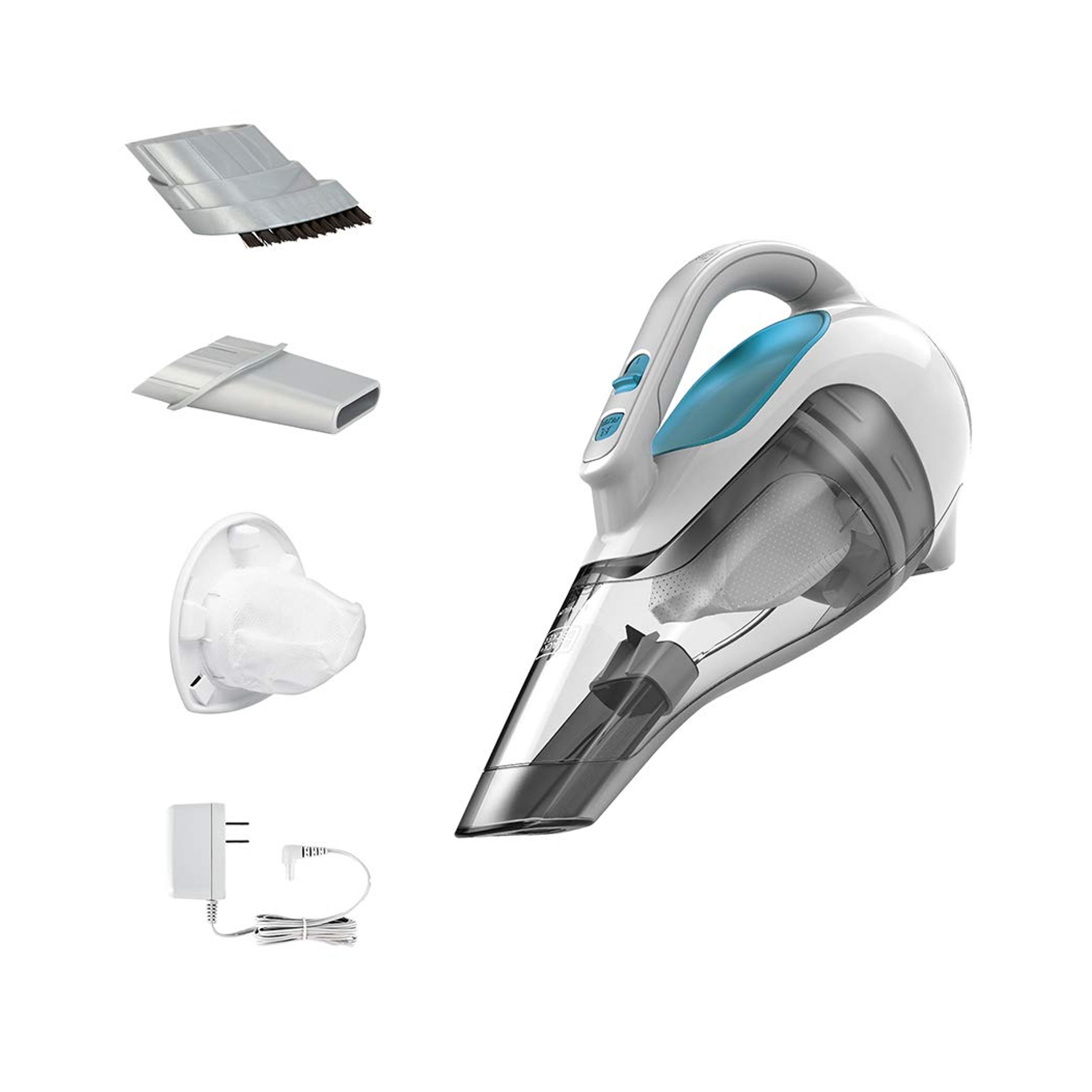 Amazon.com - BLACK+DECKER dustbuster Cordless Handheld Vacuum, Flexi Blue/Grey/White (HHVI315JO42) -