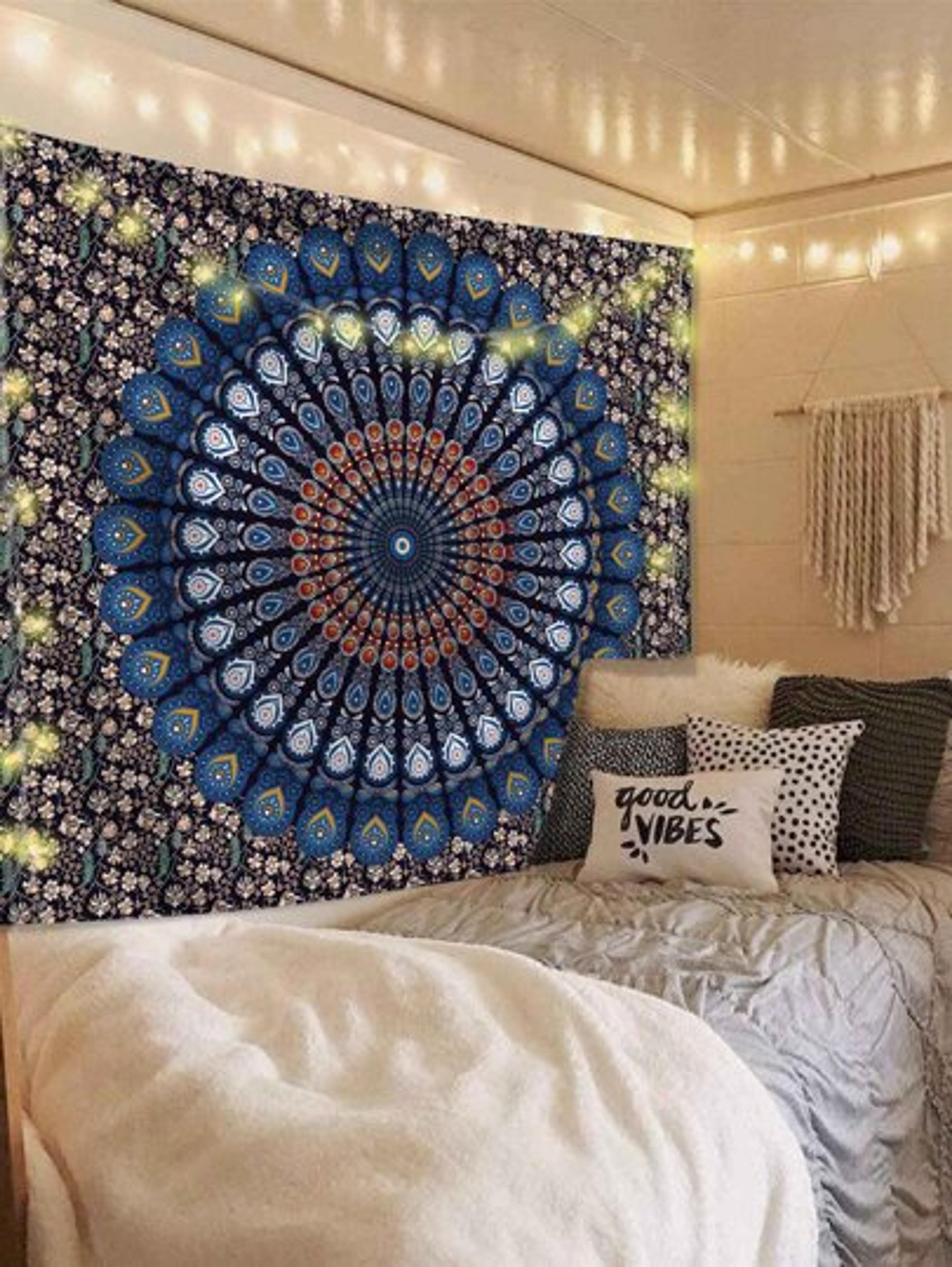 Mandala Print Tapestry