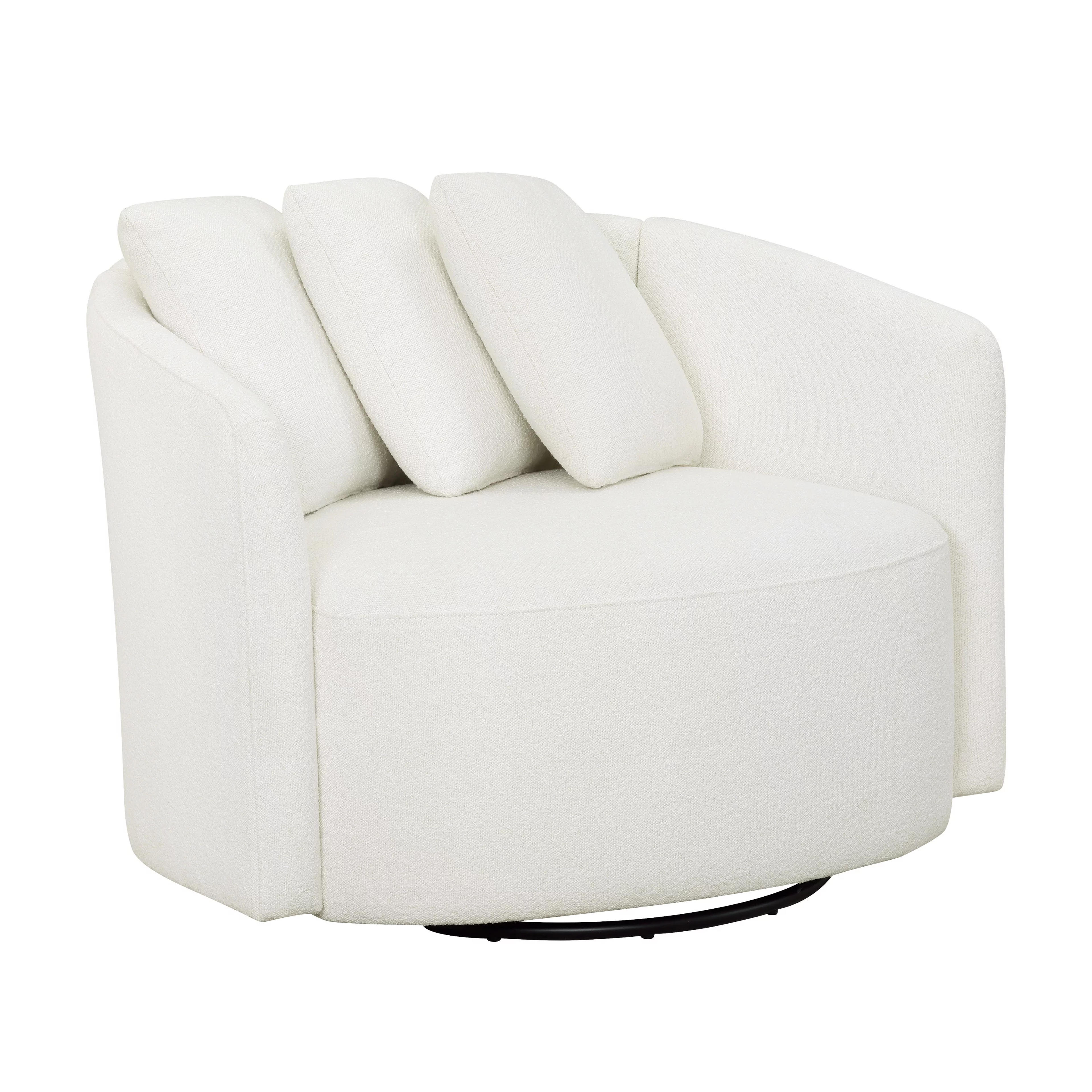 Beautiful Drew Chair by Drew Barrymore, Cream