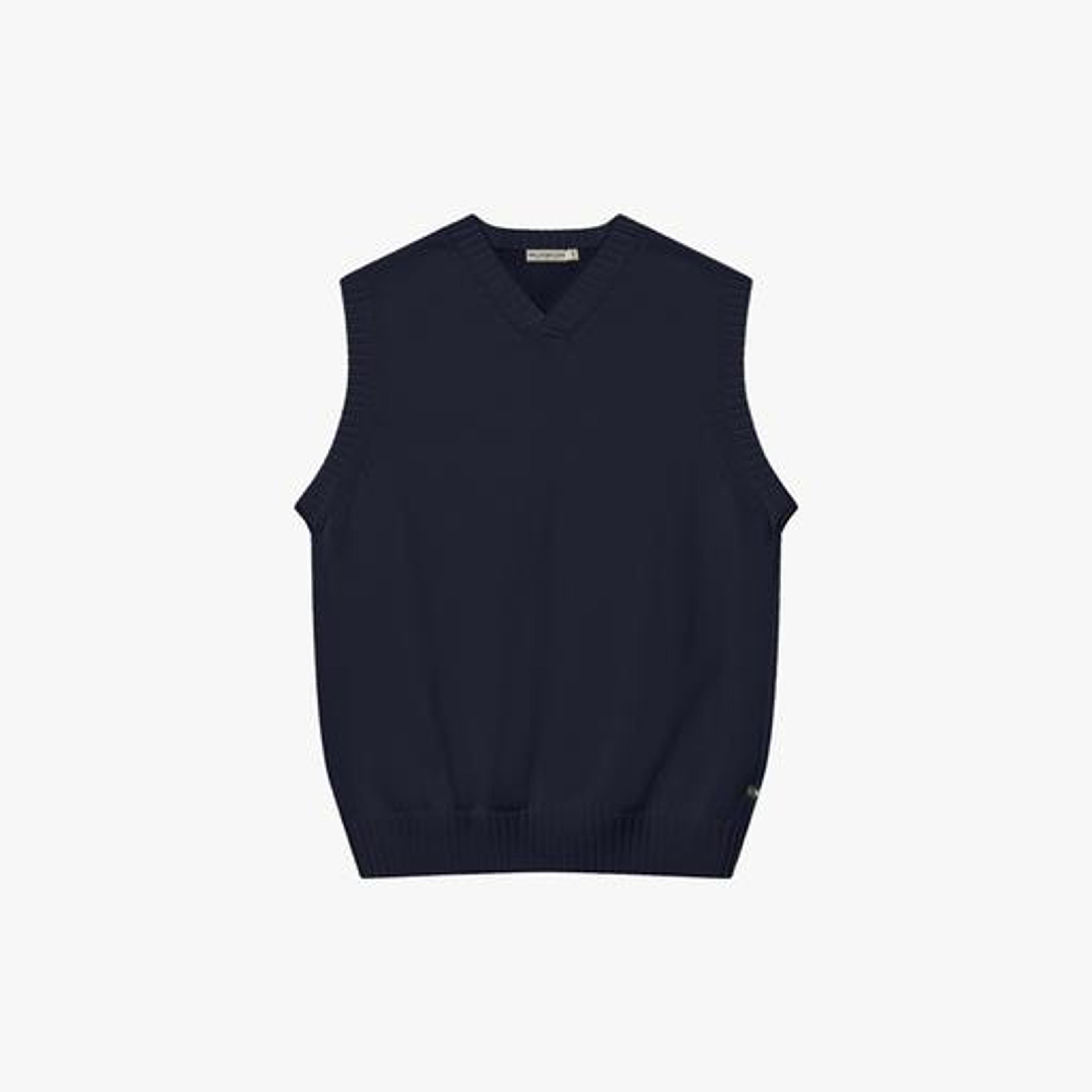 Ivy V-Sweater Vest Navy | Vests