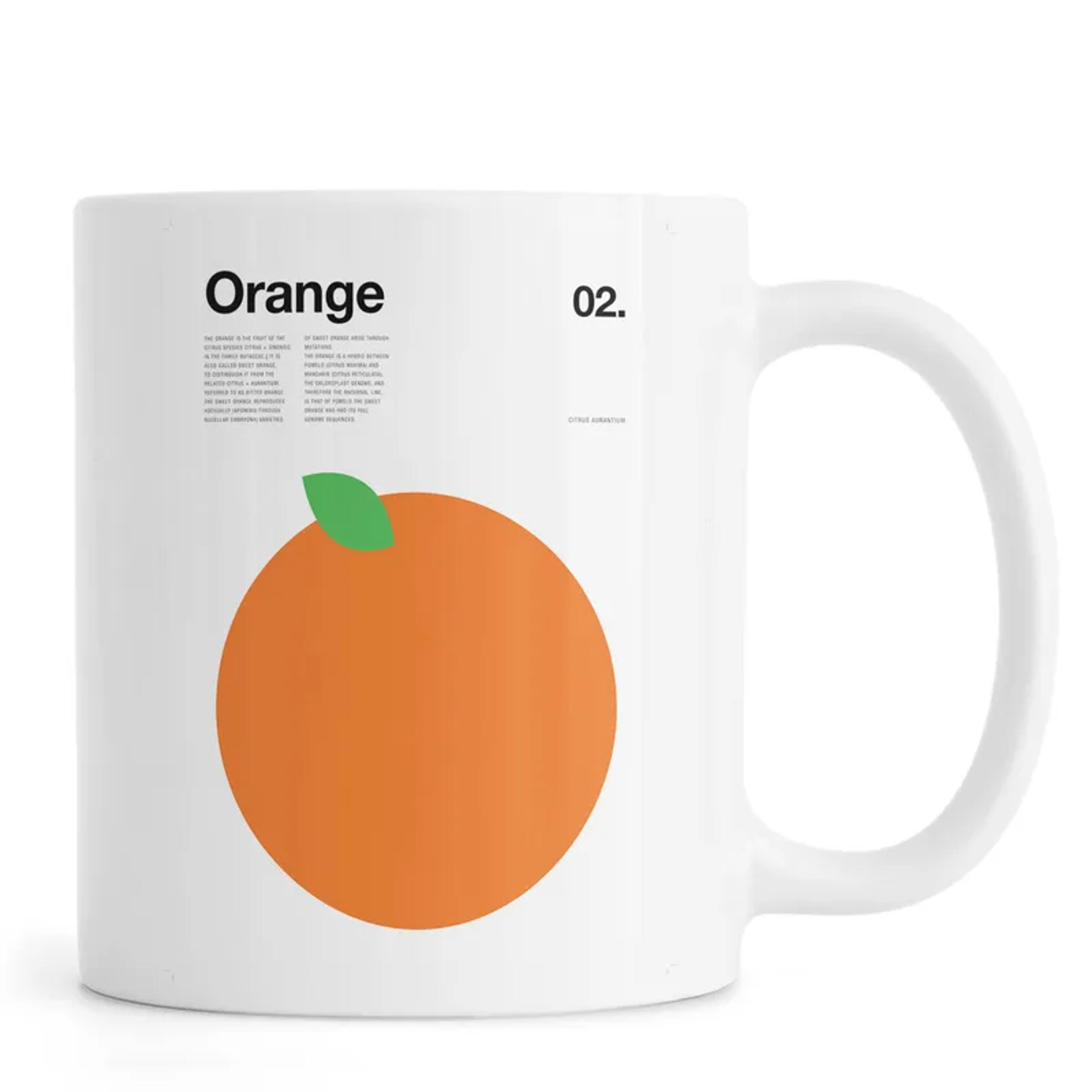 Orange Mug | JUNIQE