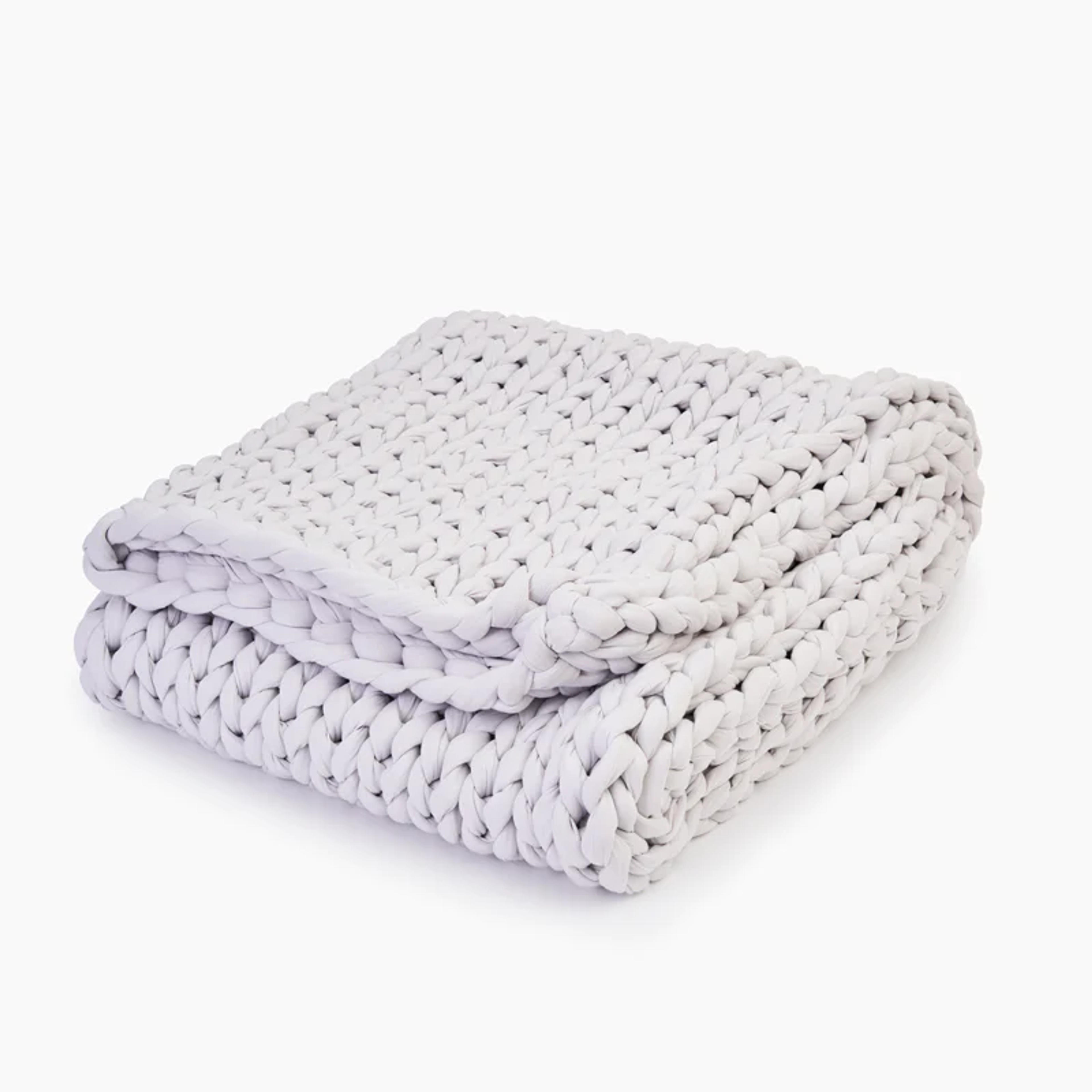 Knitted Weighted Blanket - Organic Cotton - Cotton Napper