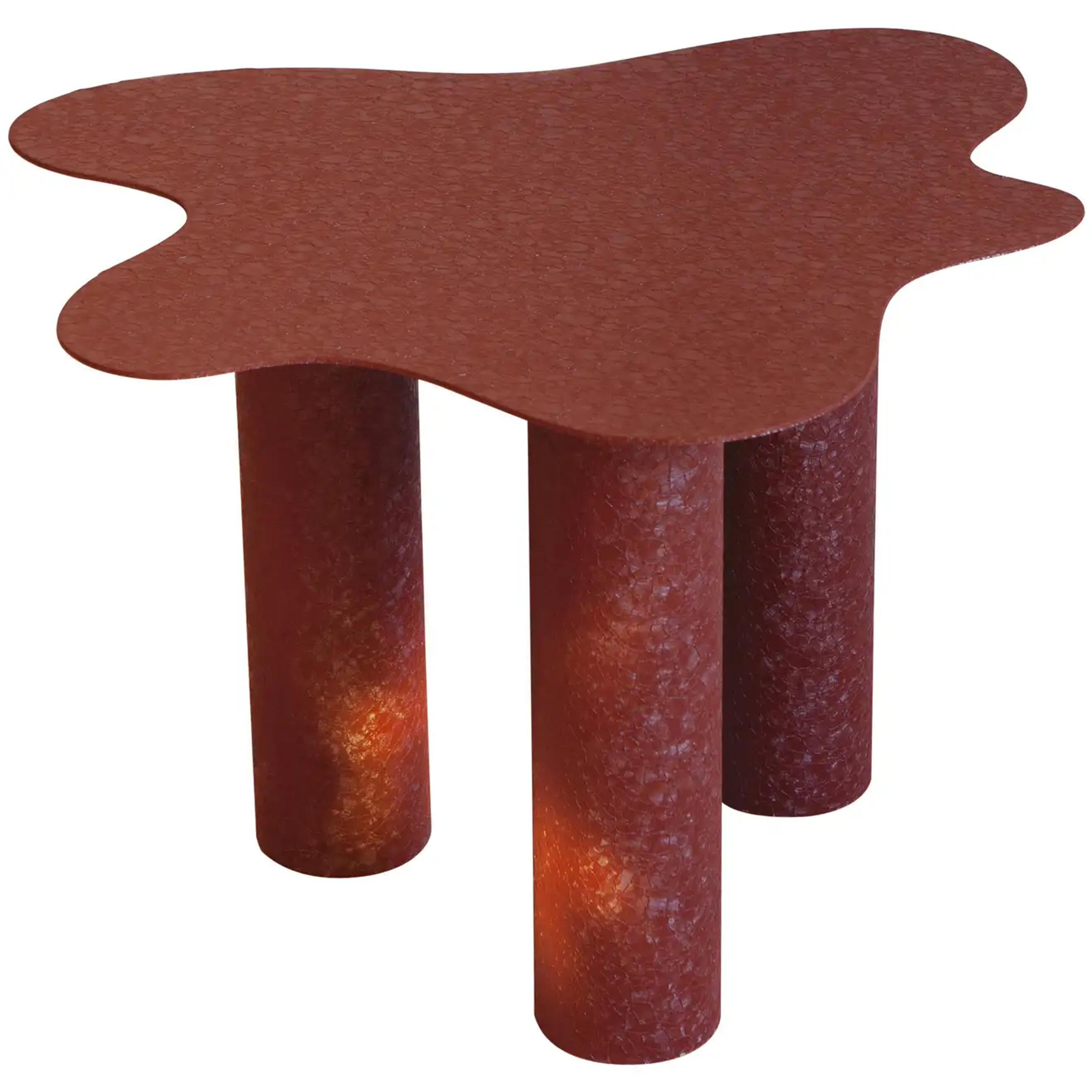 Onda Contemporary Side Table in Metal by Federica Elmo For Sale at 1stDibs