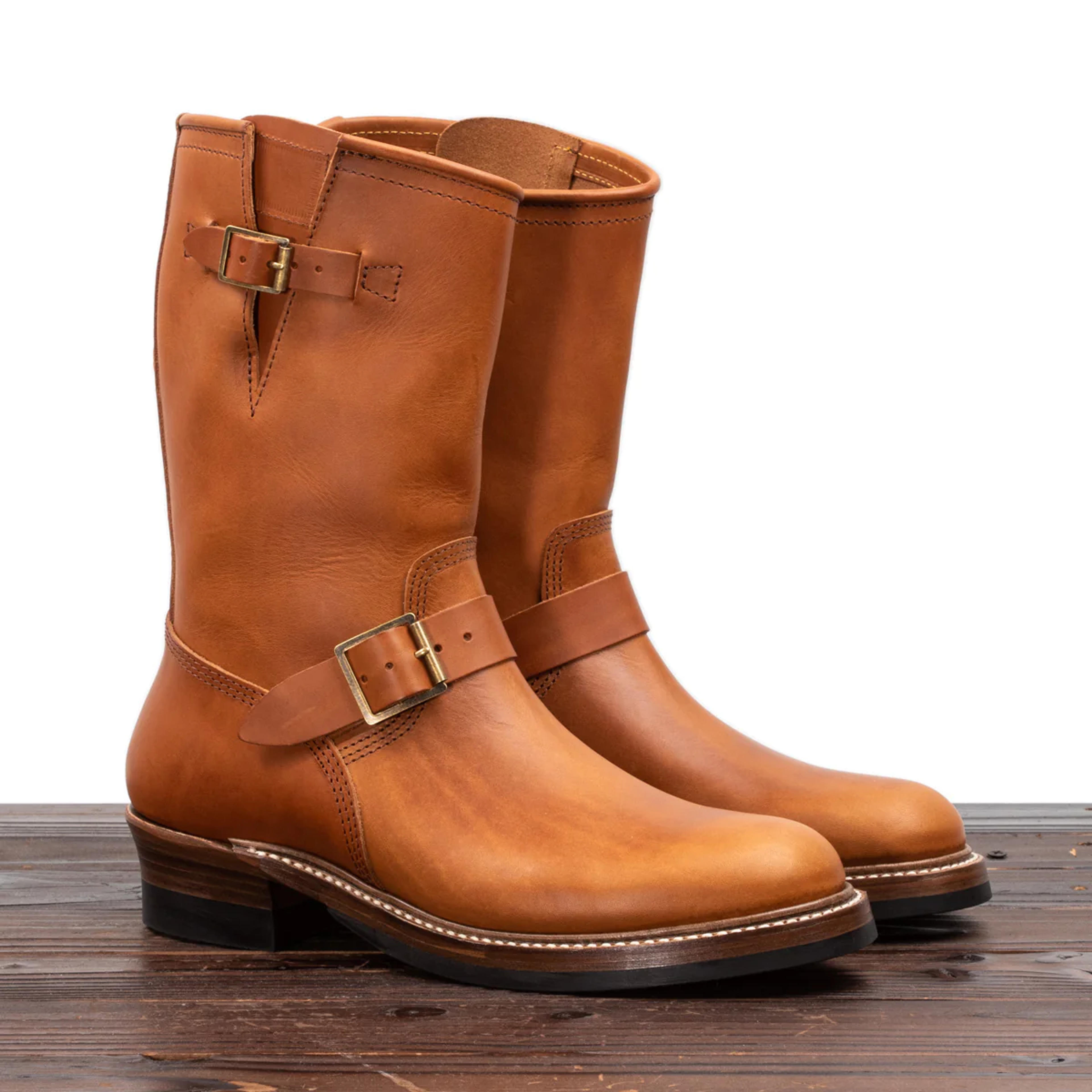 John Lofgren Engineer Boots - Badalassi Cognac - Standard & Strange