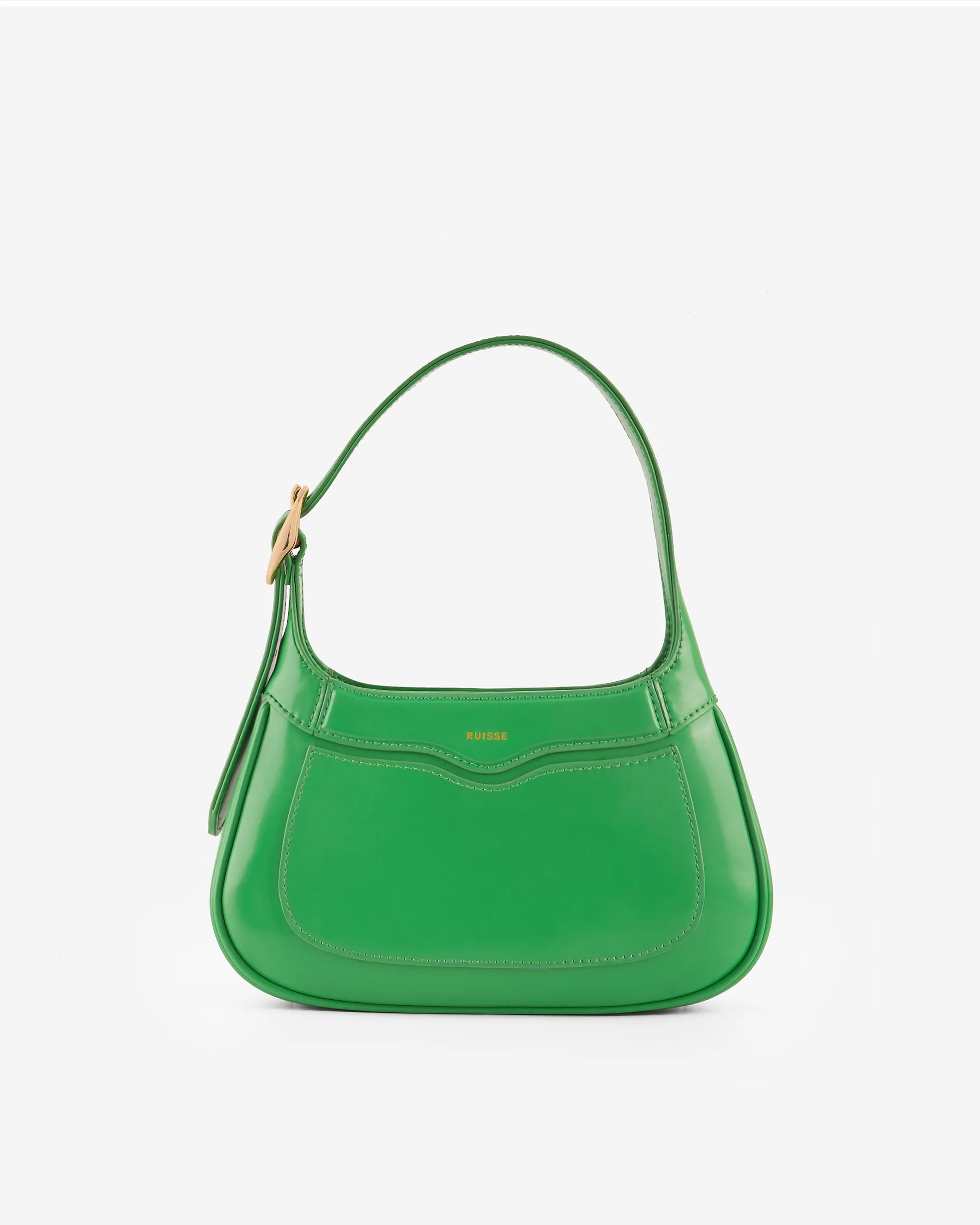 Freya Shoulder Bag - Grass Green