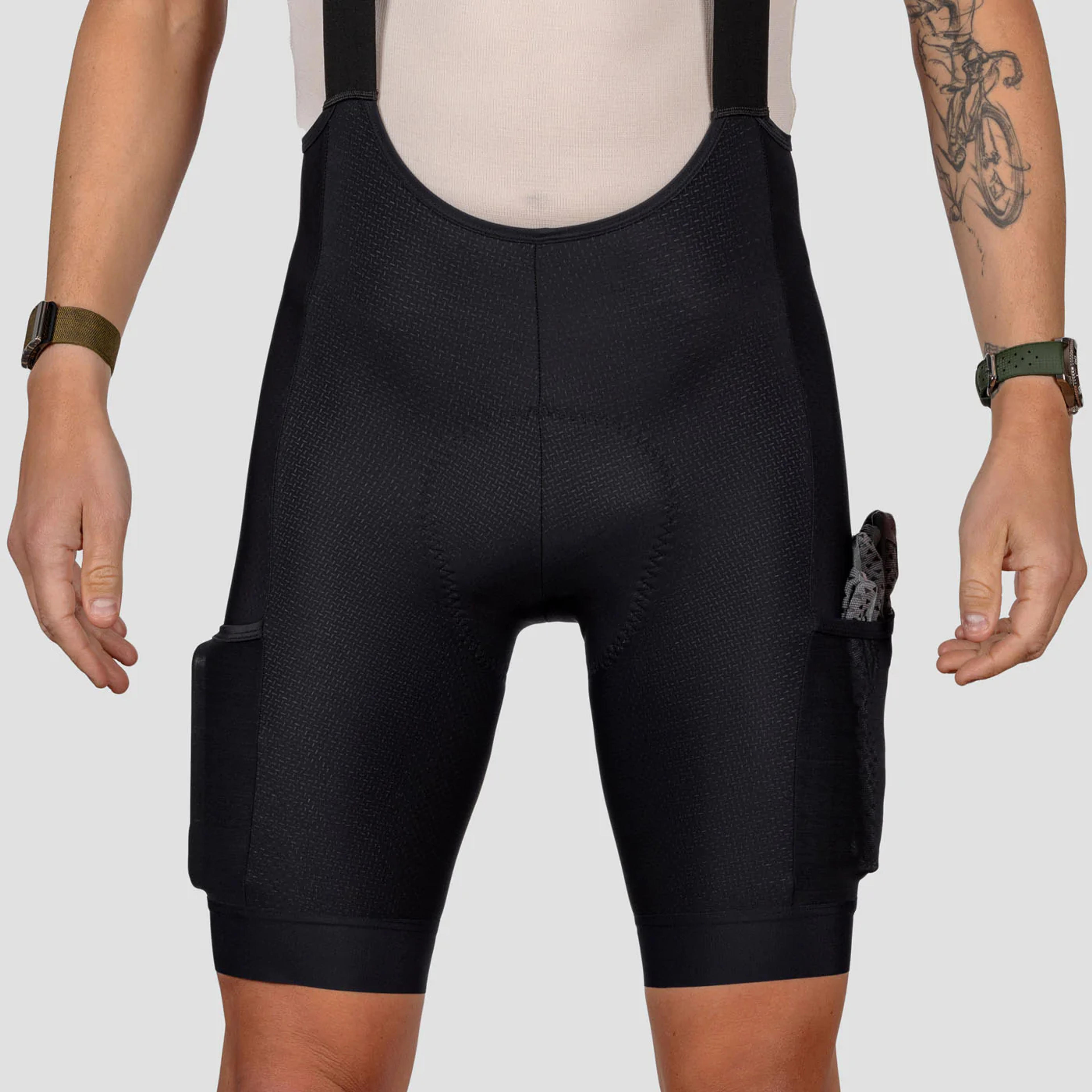 Men's Cargo Bib Short - Black – Ornot Online Store