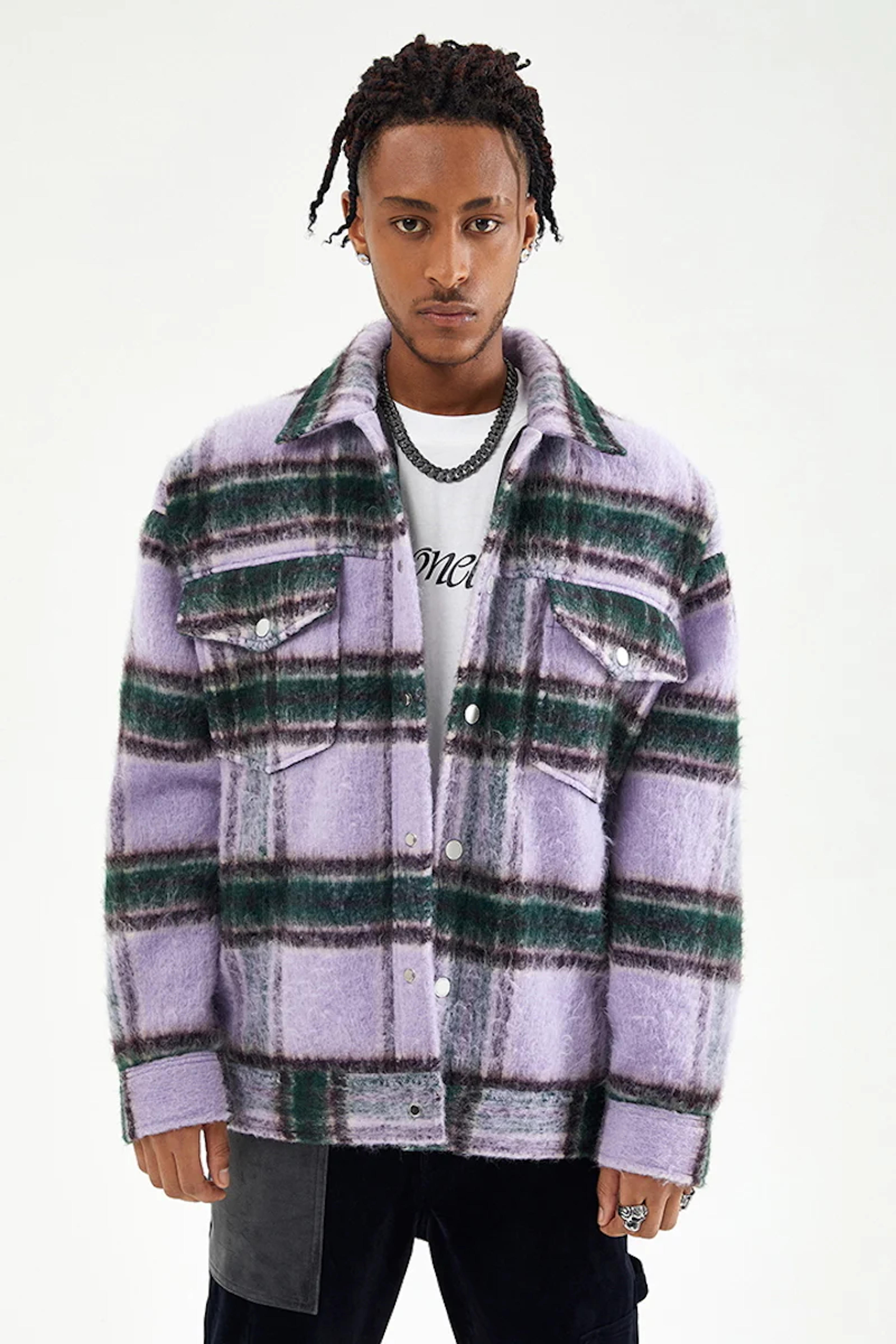 Psychedelic Mohair Jacket | INTL Collective