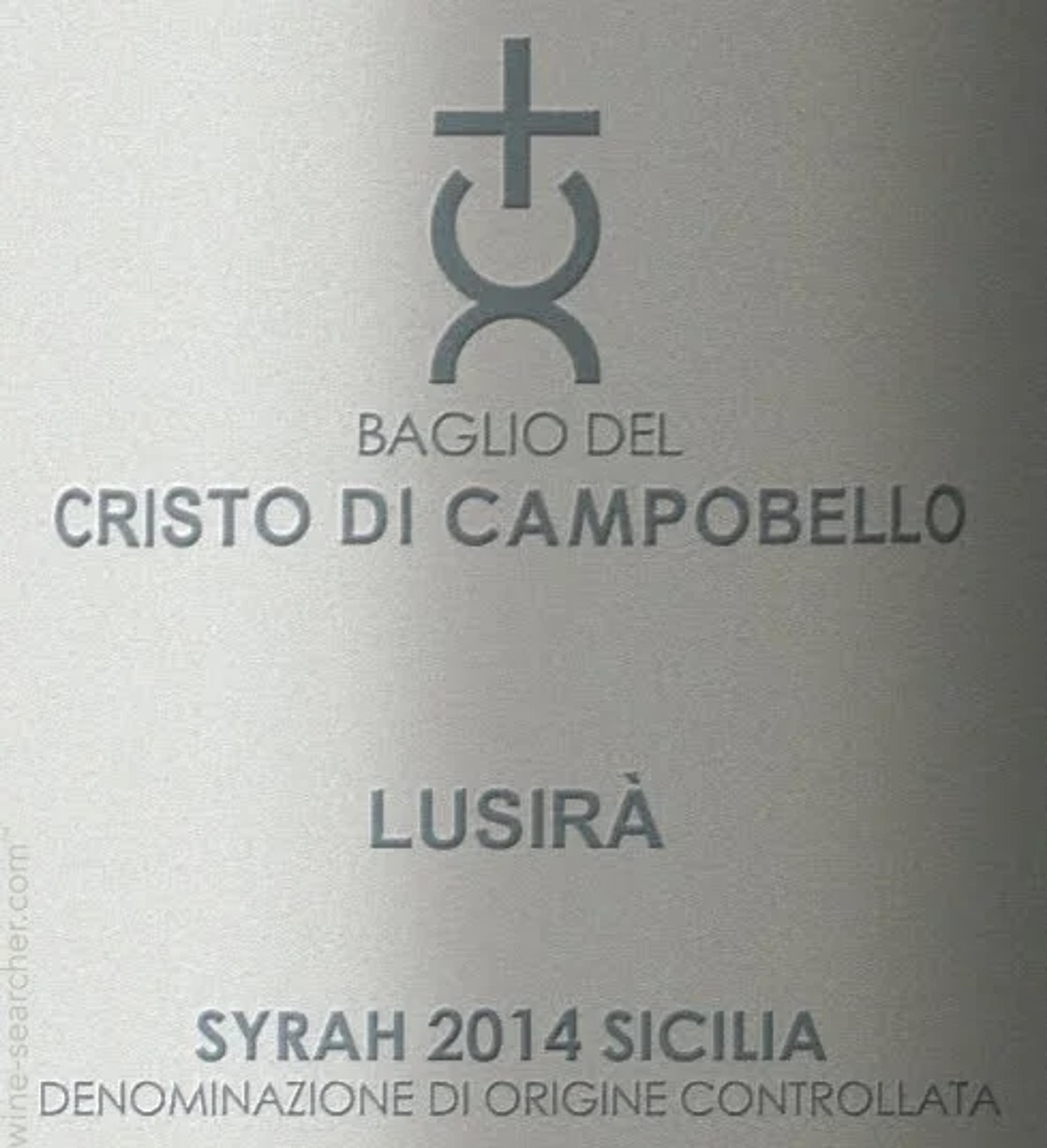 Baglio del Cristo di Campobello 'Lusira' Syrah, Sicily | prices, stores, tasting notes & market data