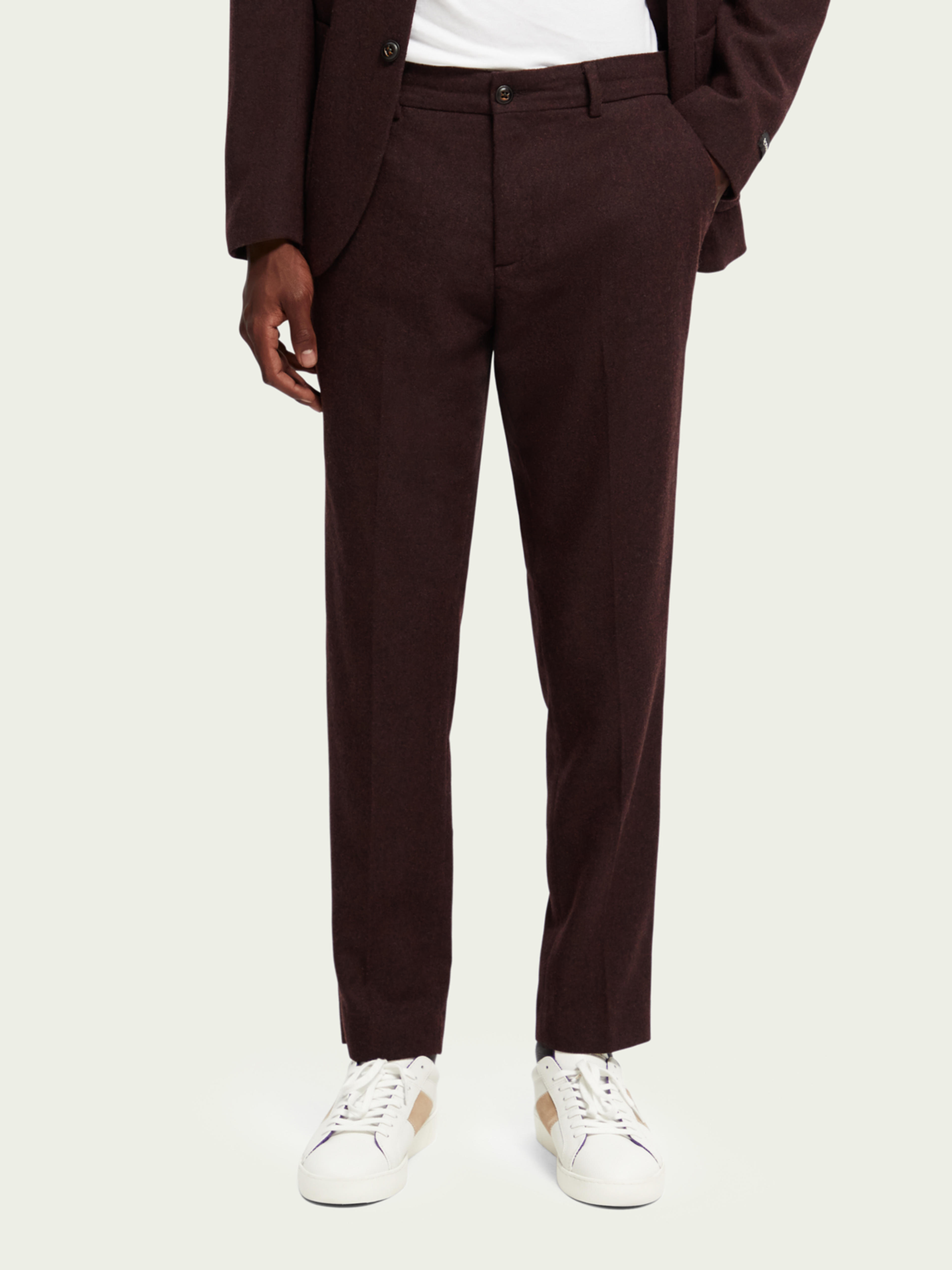 Stuart slim-fit wool-blend chino | Pants | Men Clothing at Scotch & Soda