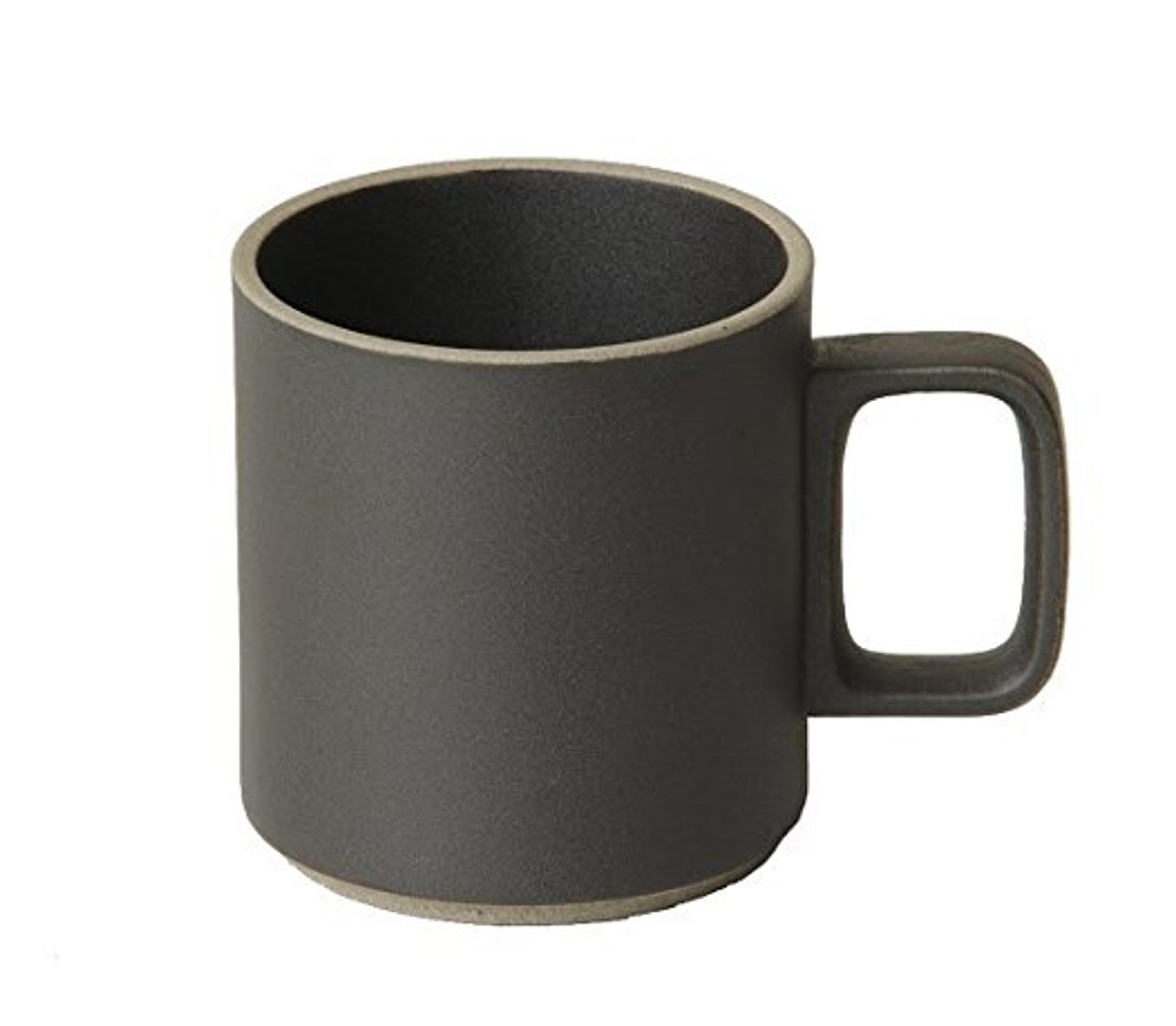 Hasami Porcelain Mug, Set of 2 Black,