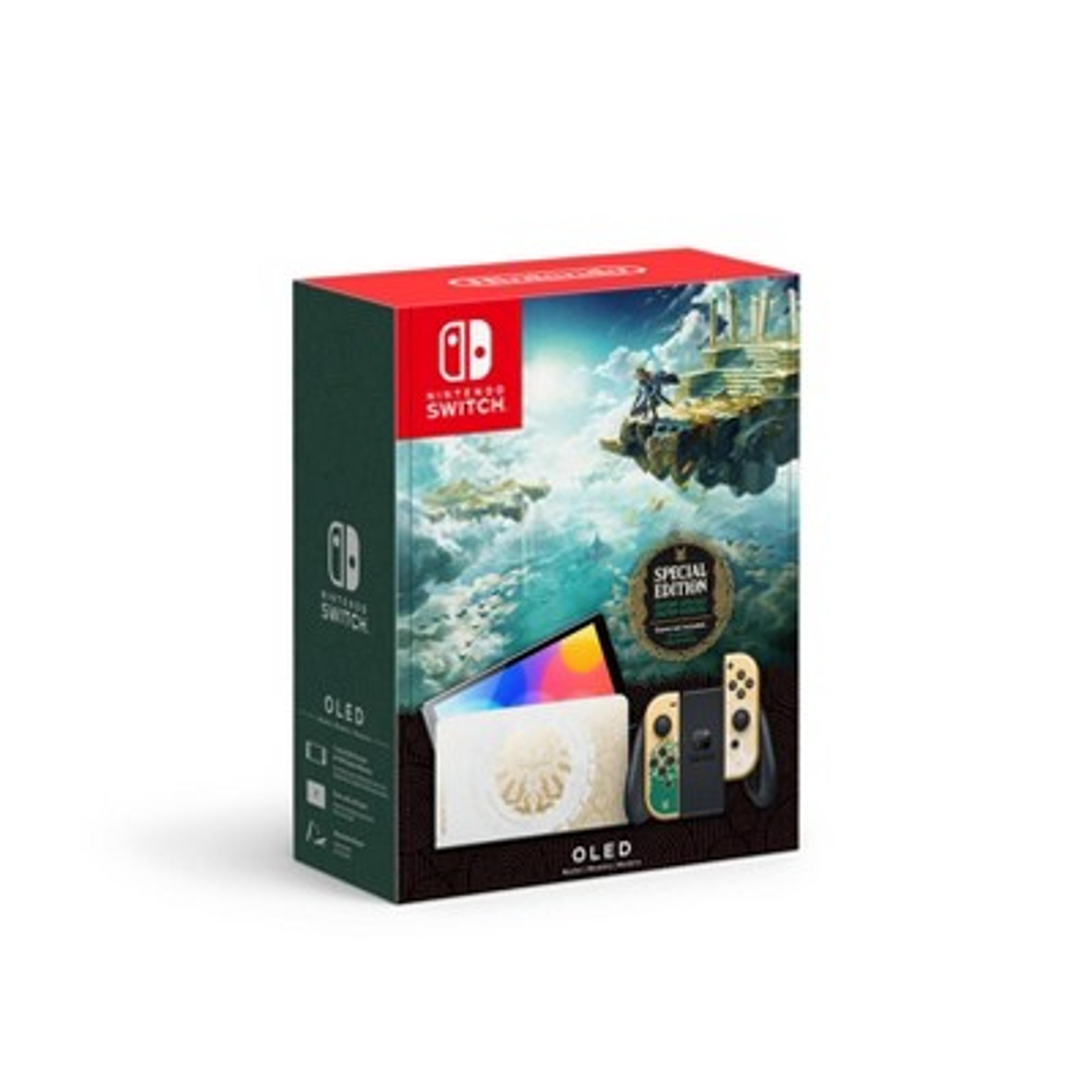 Nintendo Switch Oled Model - The Legend Of Zelda: Tears Of The Kingdom Edition : Target