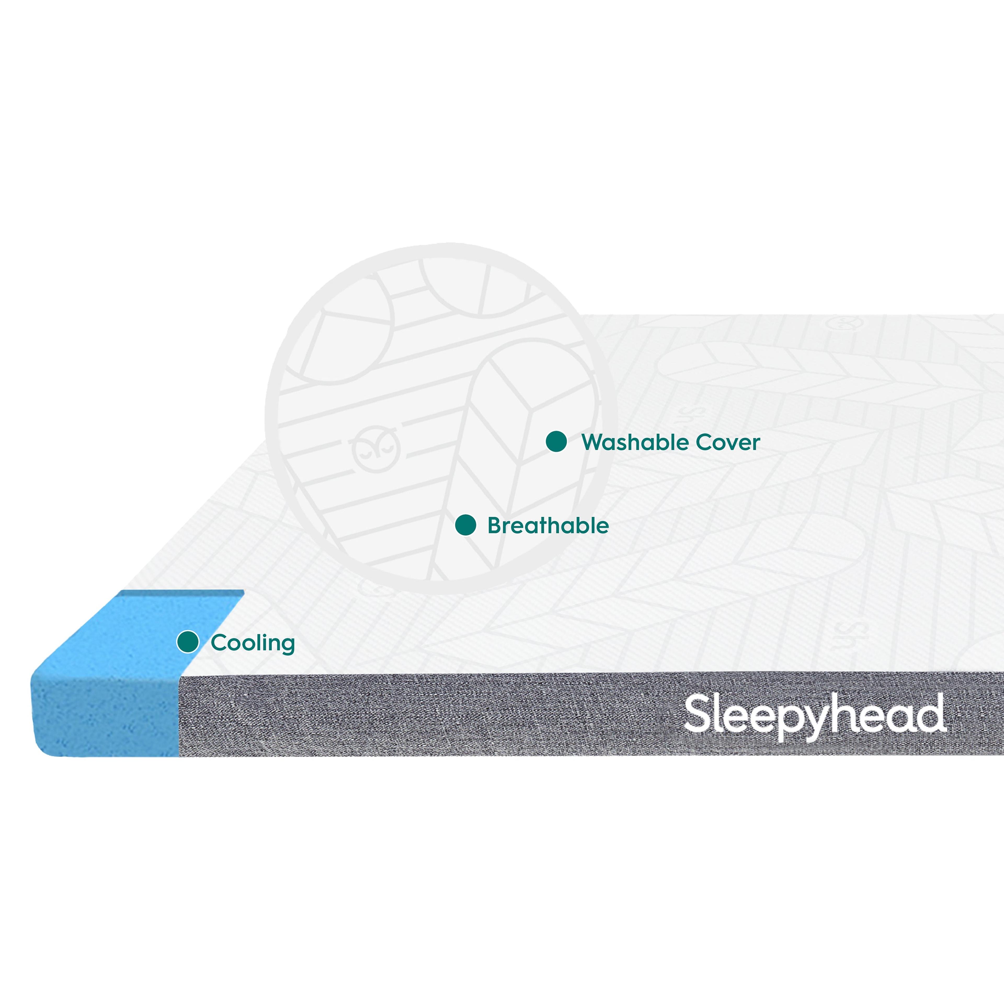 Sleepyhead Gel-Infused Mattress Topper