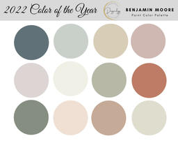 2022 Color of the Year Paint Color Scheme Premade Paint - Etsy