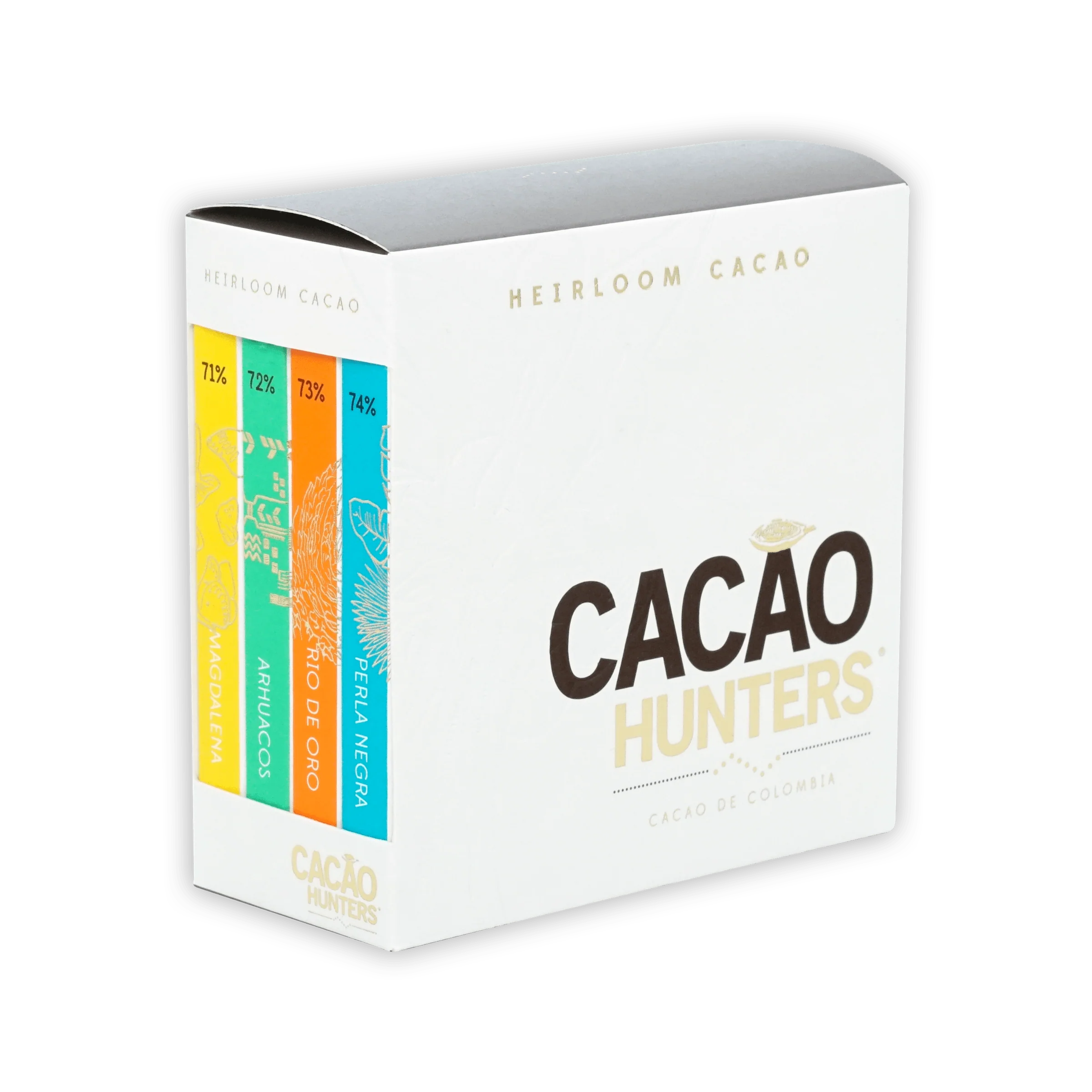 Cacao Hunters Heirloom Collection Dark Chocolate Gift