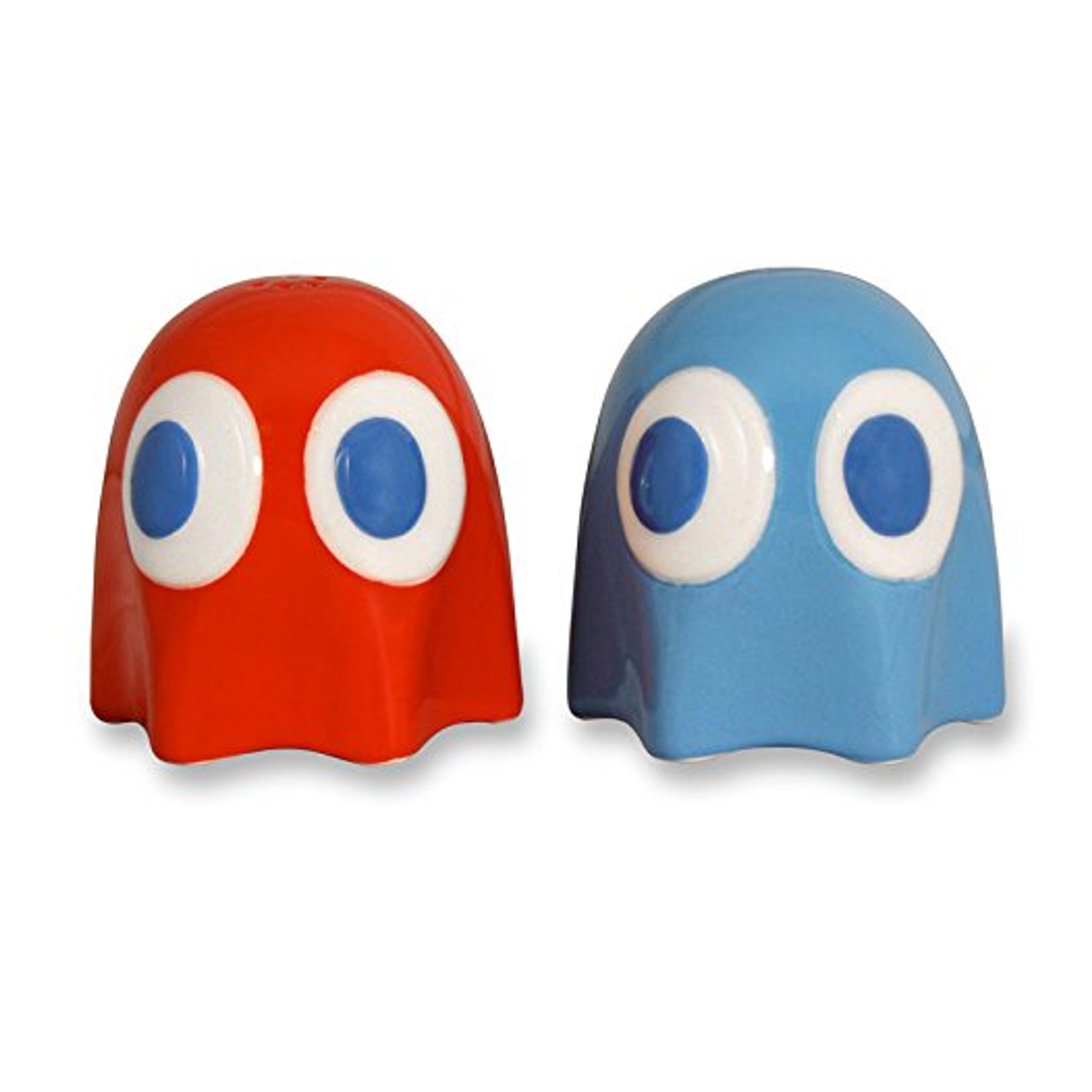 Pacman Ghost Salt and Pepper Pots