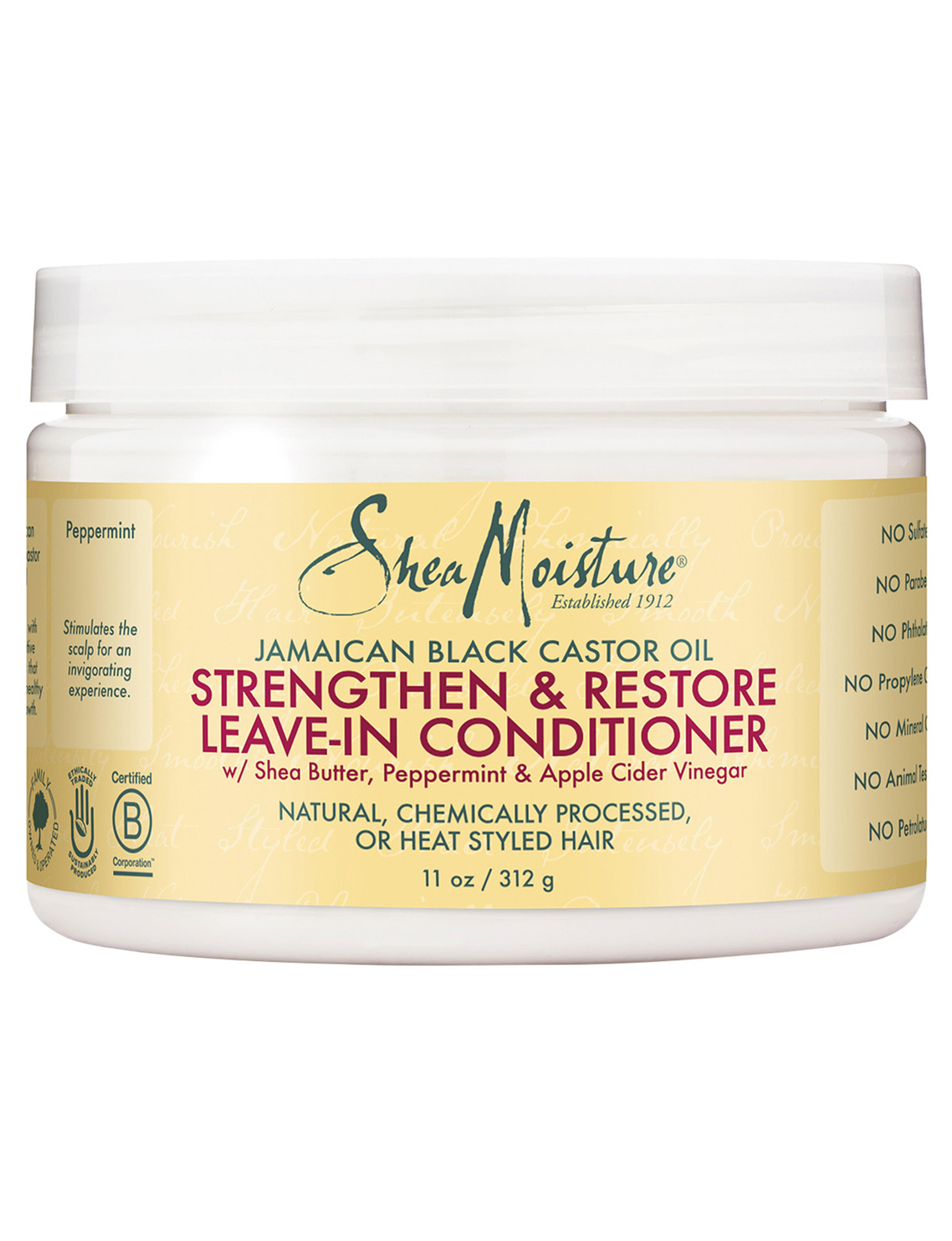 Shea Moisture Jamaican Black castor Oil Strenghten & restore Leave In Conditioner