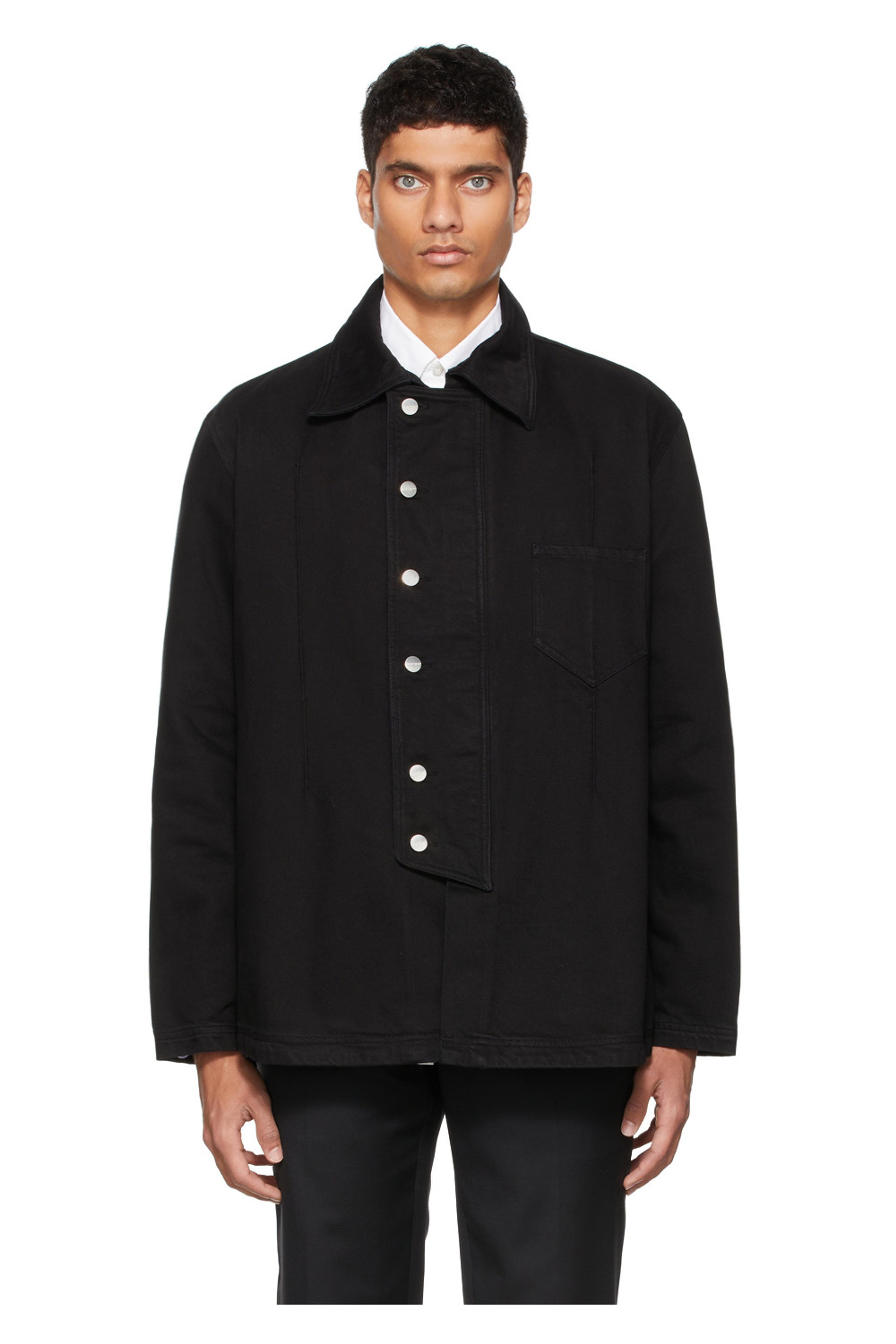 Namacheko - SSENSE Exclusive Black Denim Manni Shirt