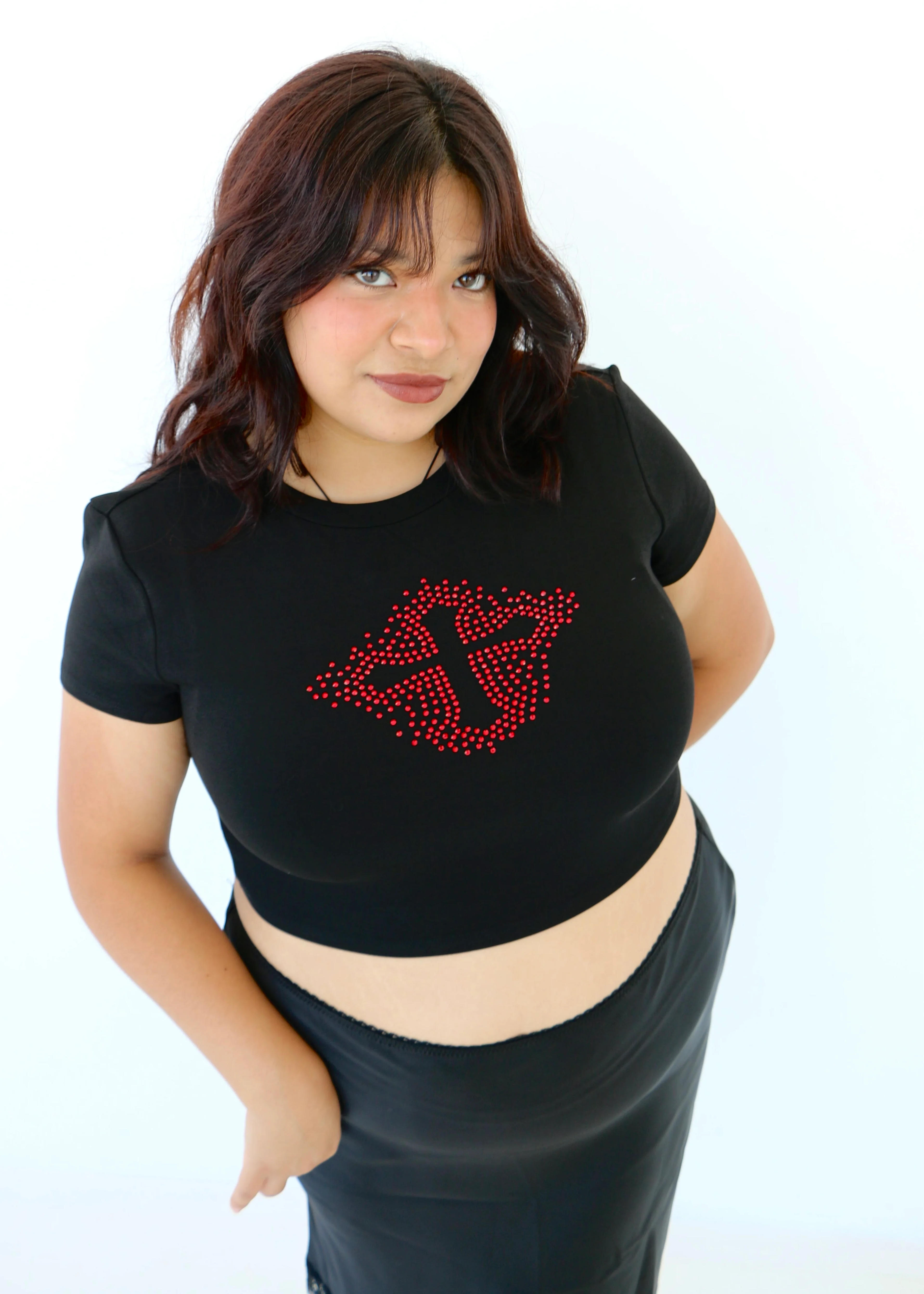 Sinful Rhinestone Tee