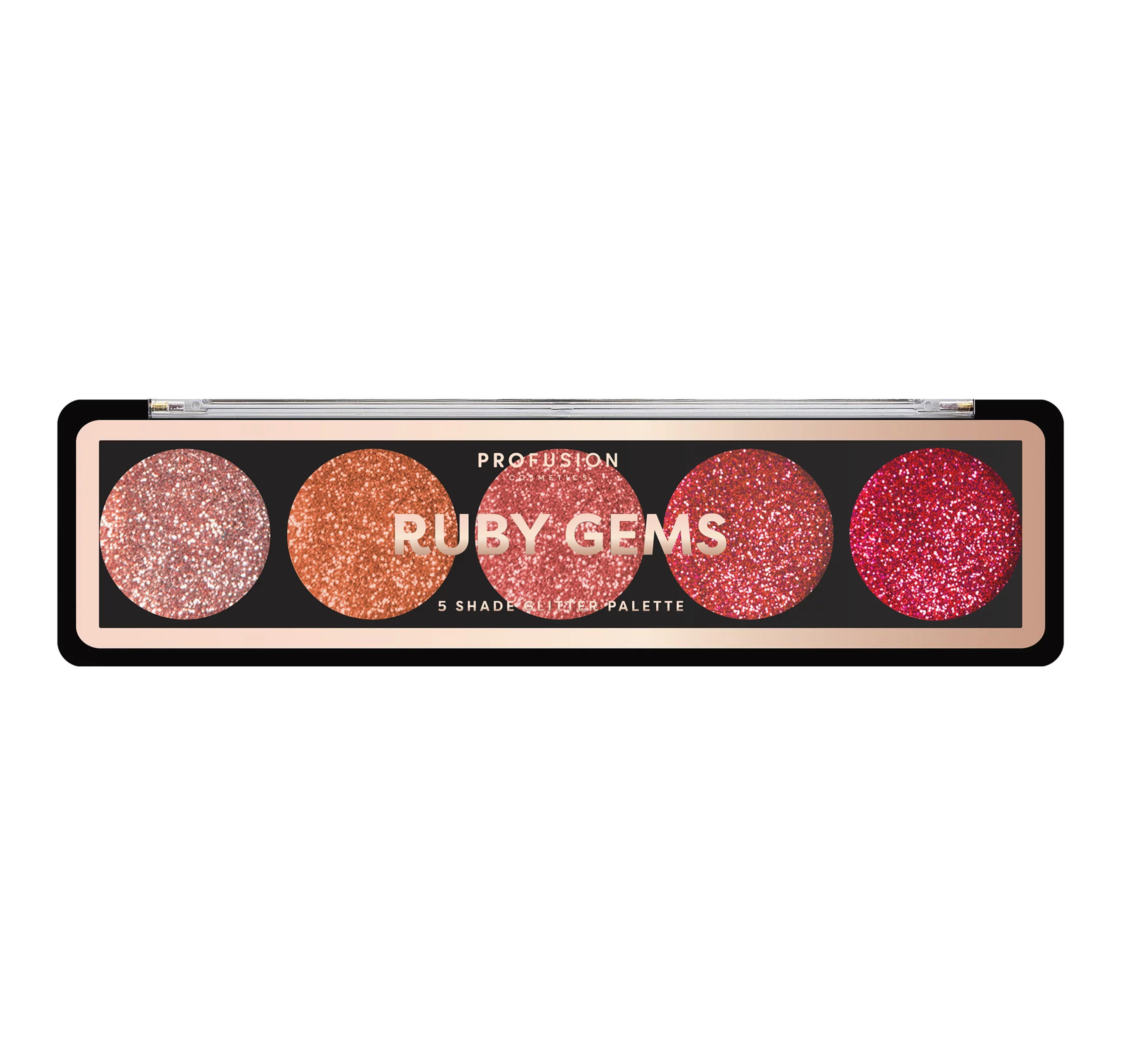 Profusion Cosmetics Glitter Palette, Ruby Gems, 2 oz - Walmart.com