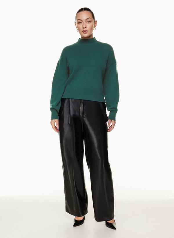 The Felted Merino Half-Zip Sweater Heathered Oat – Everlane