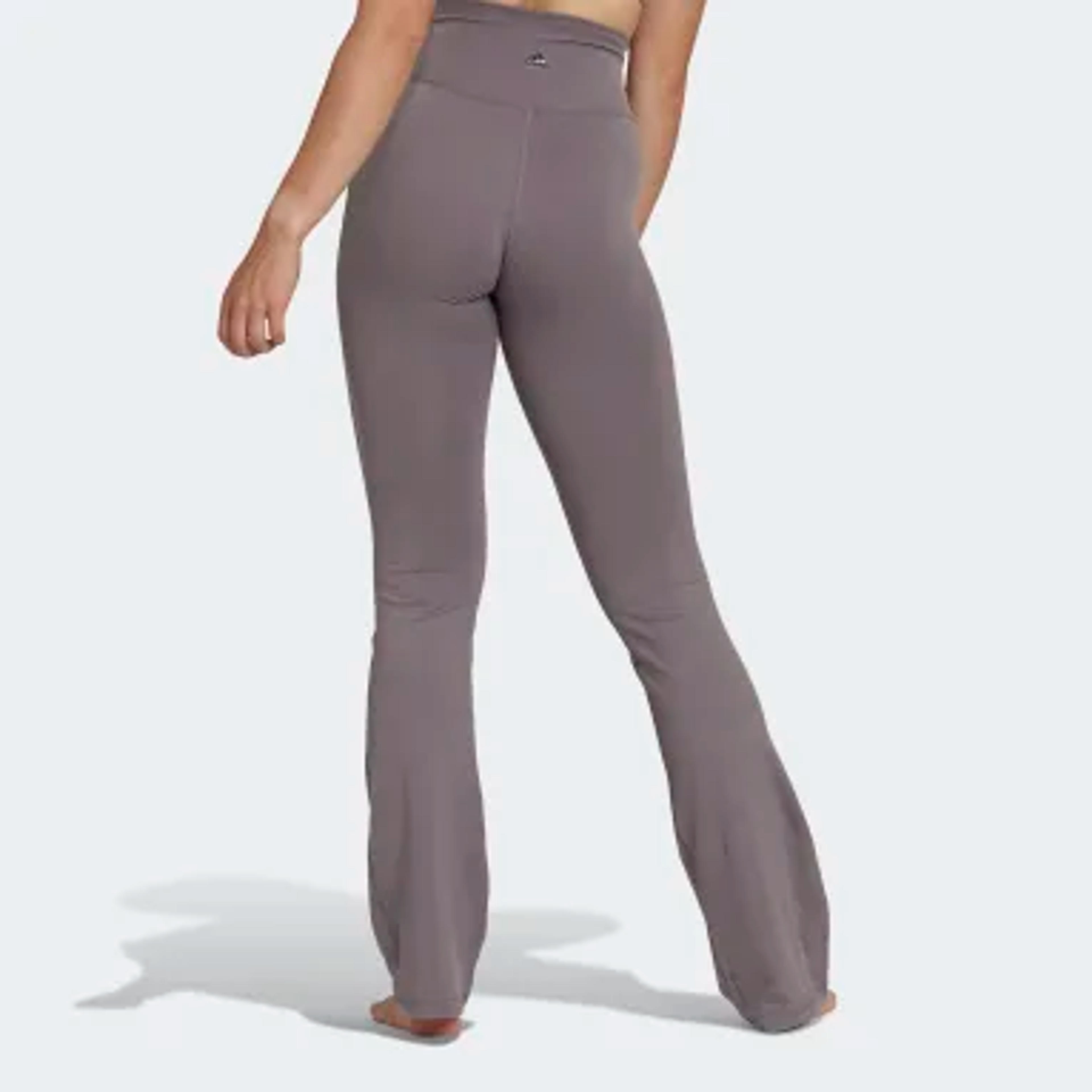 adidas Yoga Studio Flared Leggings - Grey | Women's Yoga | adidas US