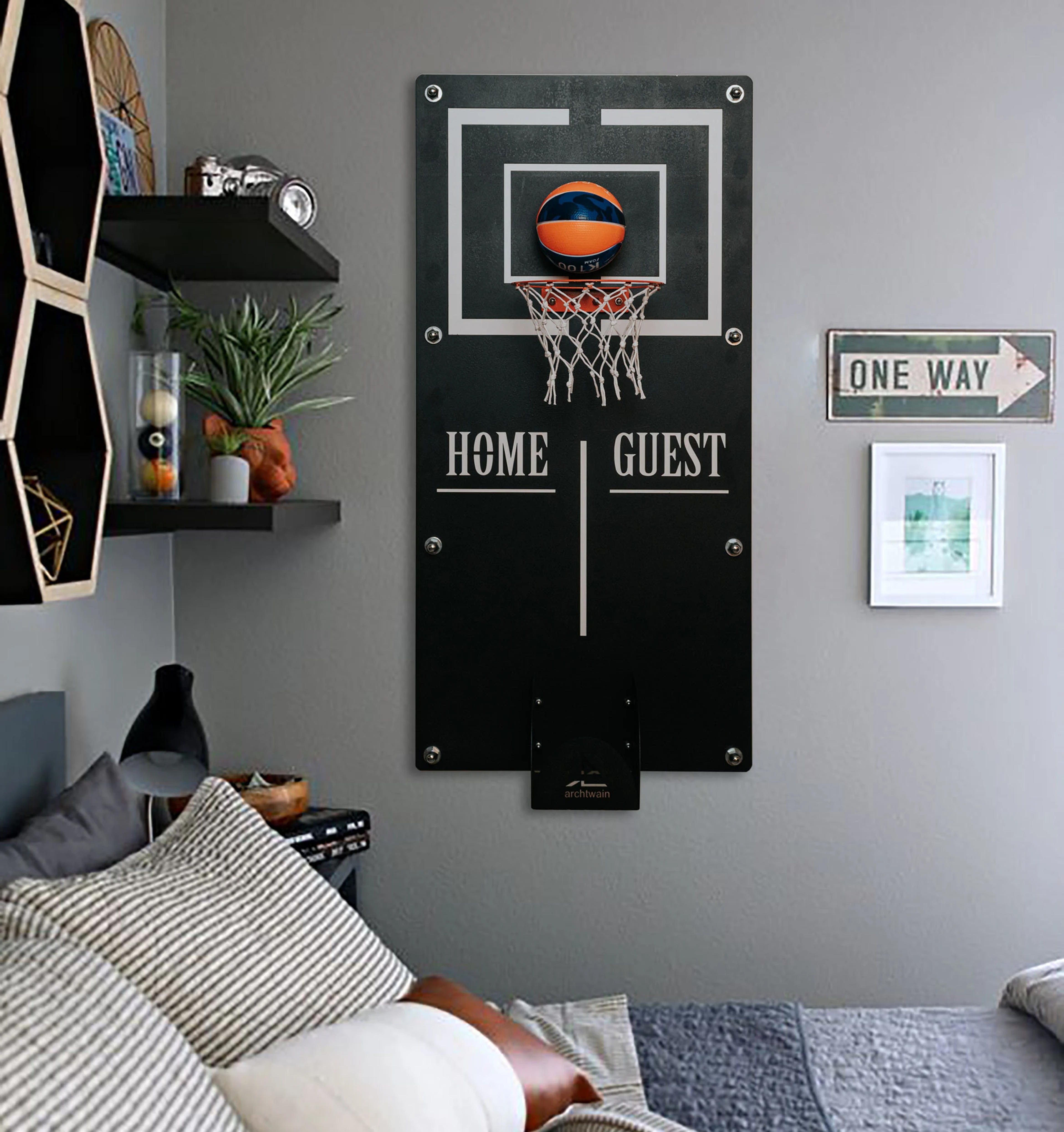 XL Basketball Hoop Wall Decor Metal Wall Art Wall Decor - Etsy