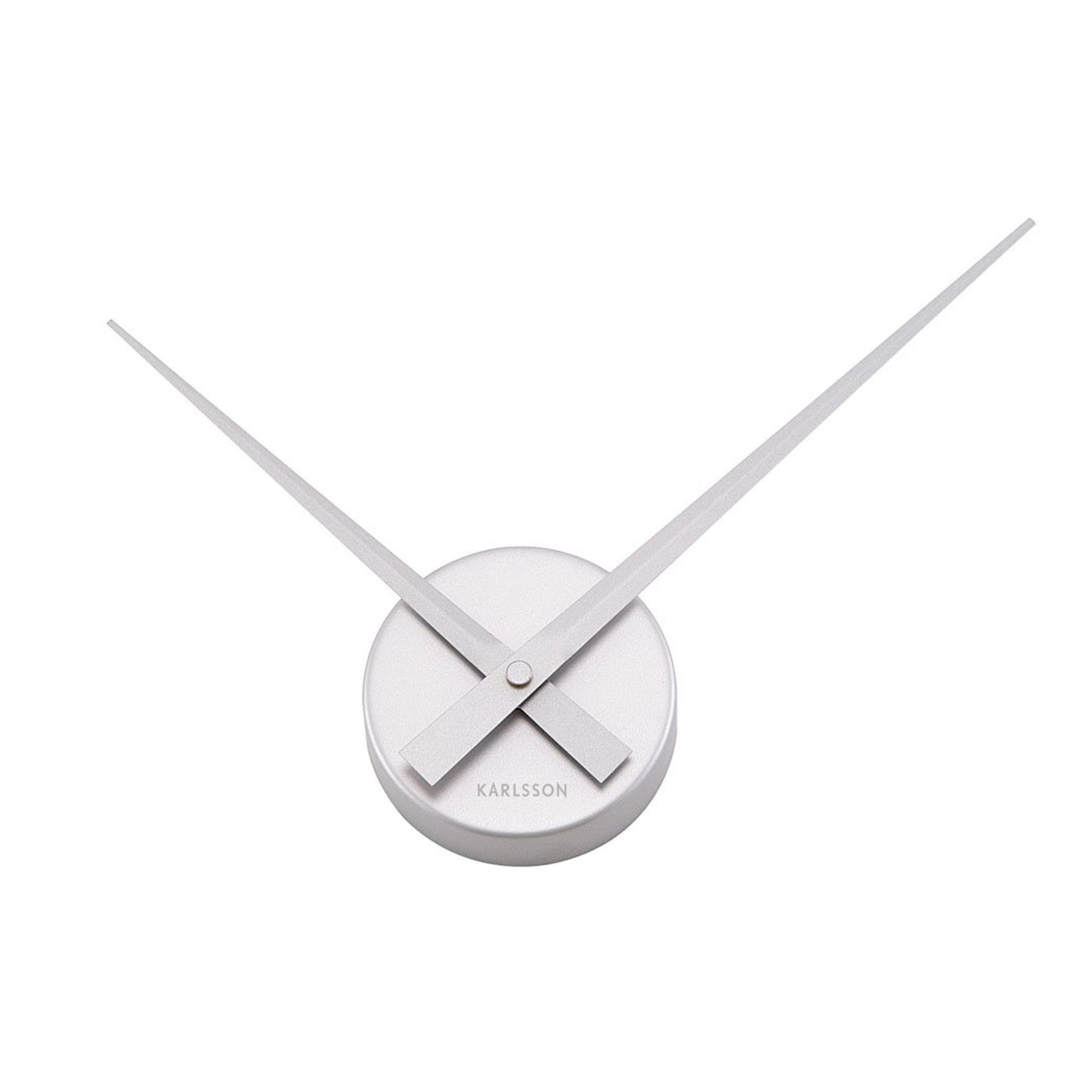 Karlsson Mini Wall Clock, Silver