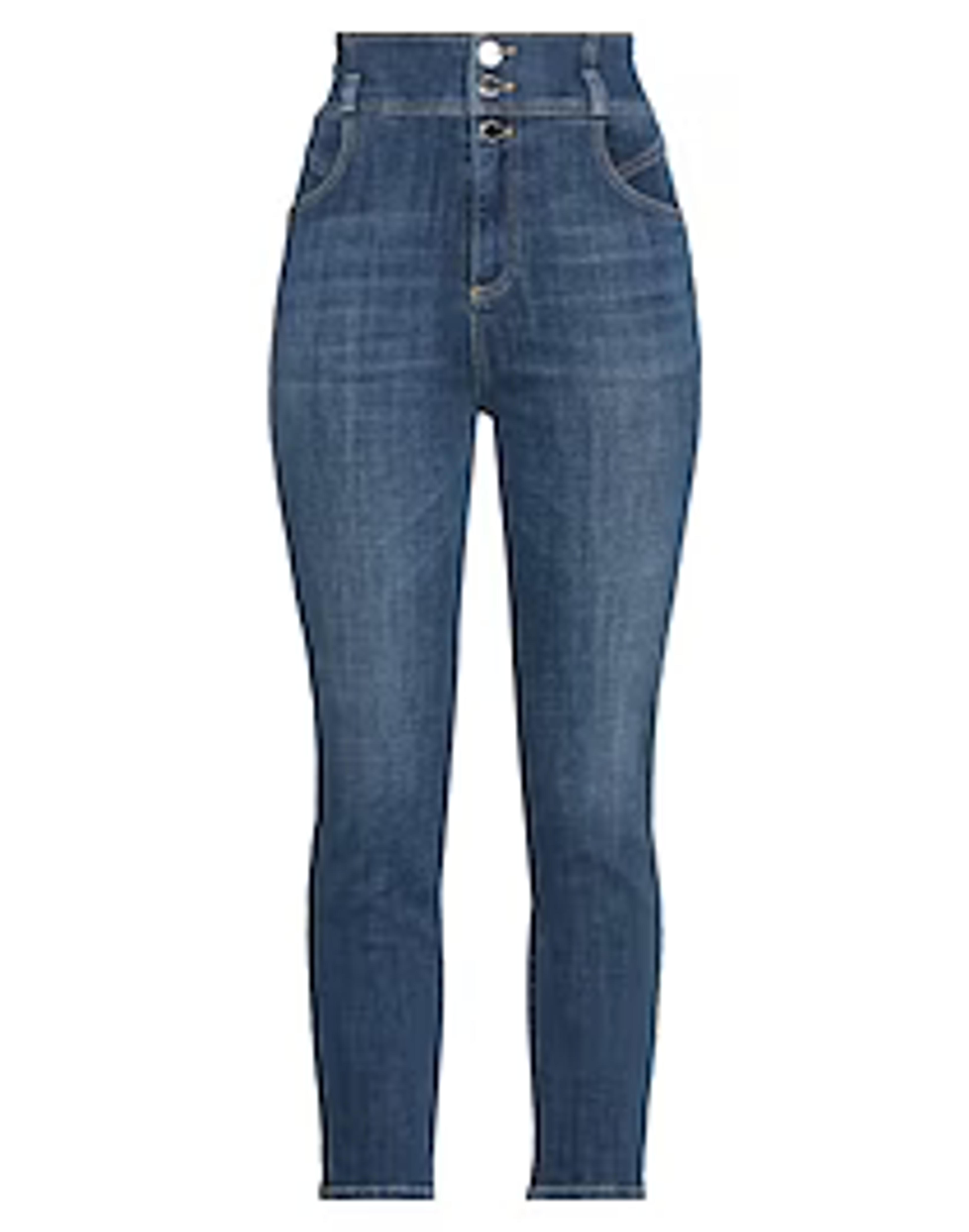 PINKO | Blue Women‘s Denim Trousers | YOOX