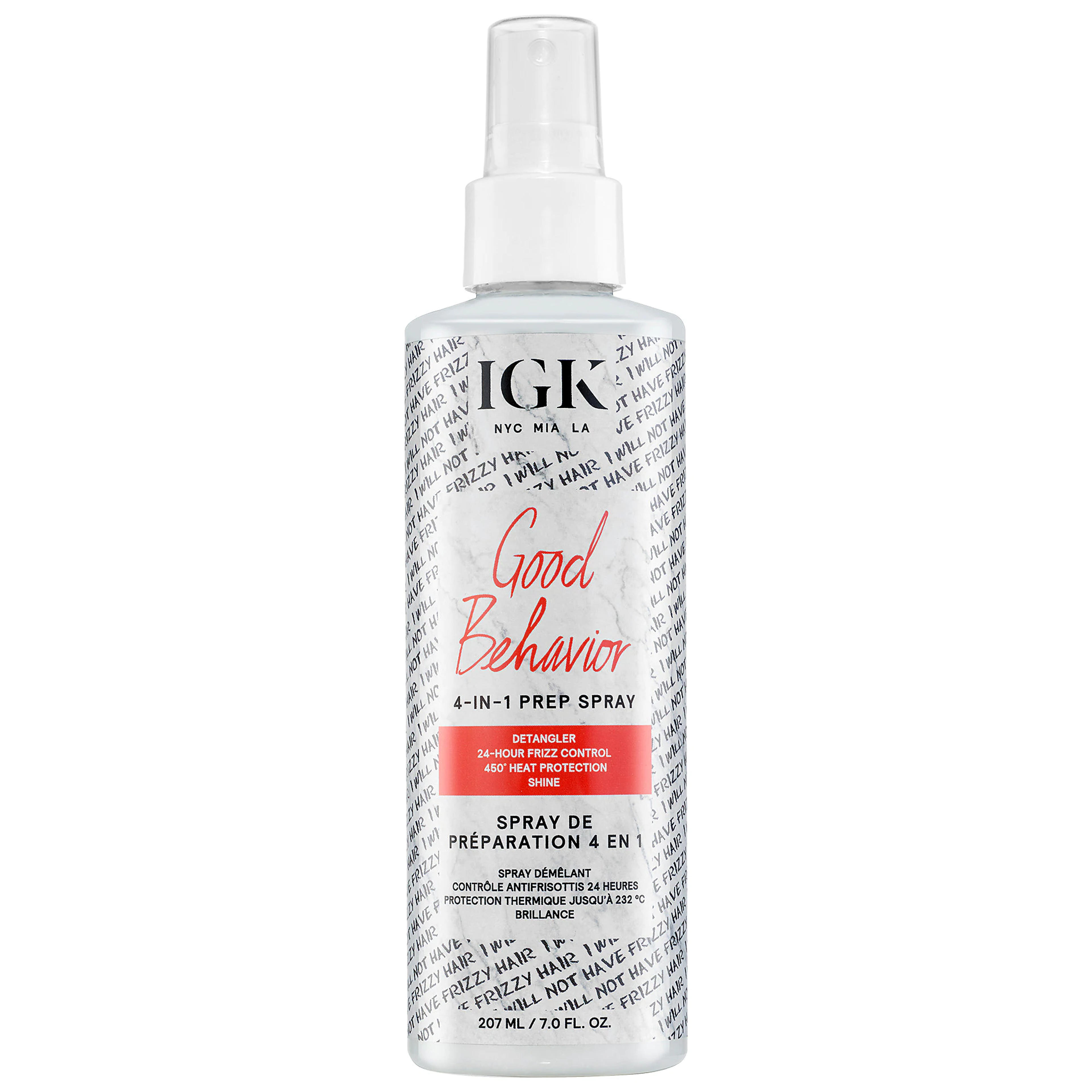 Good Behavior 4-in-1 Prep Spray - IGK | Sephora