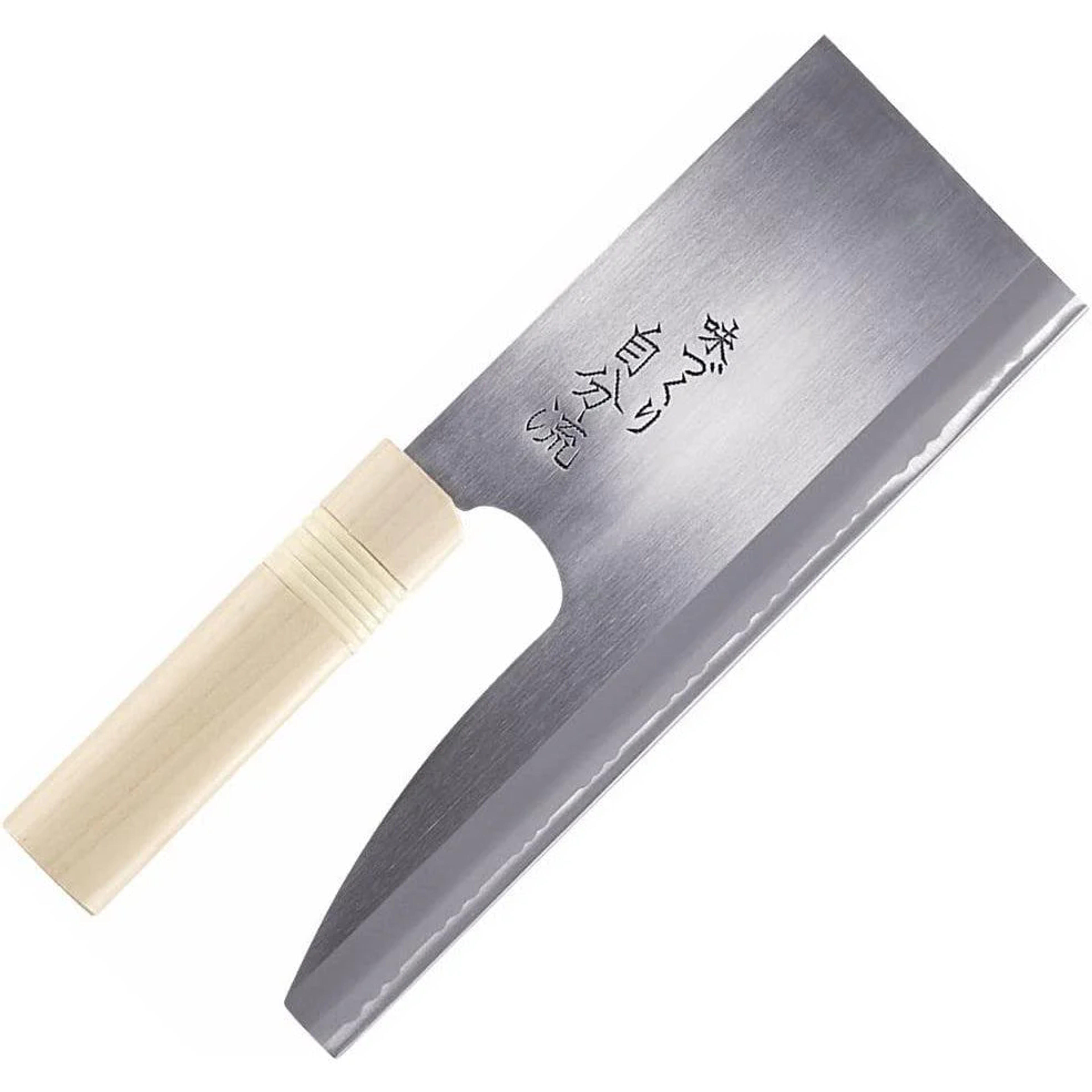 Hounen Menkiri Knife Soba Kiri Cleaver Knife 240mm – Japanese Taste