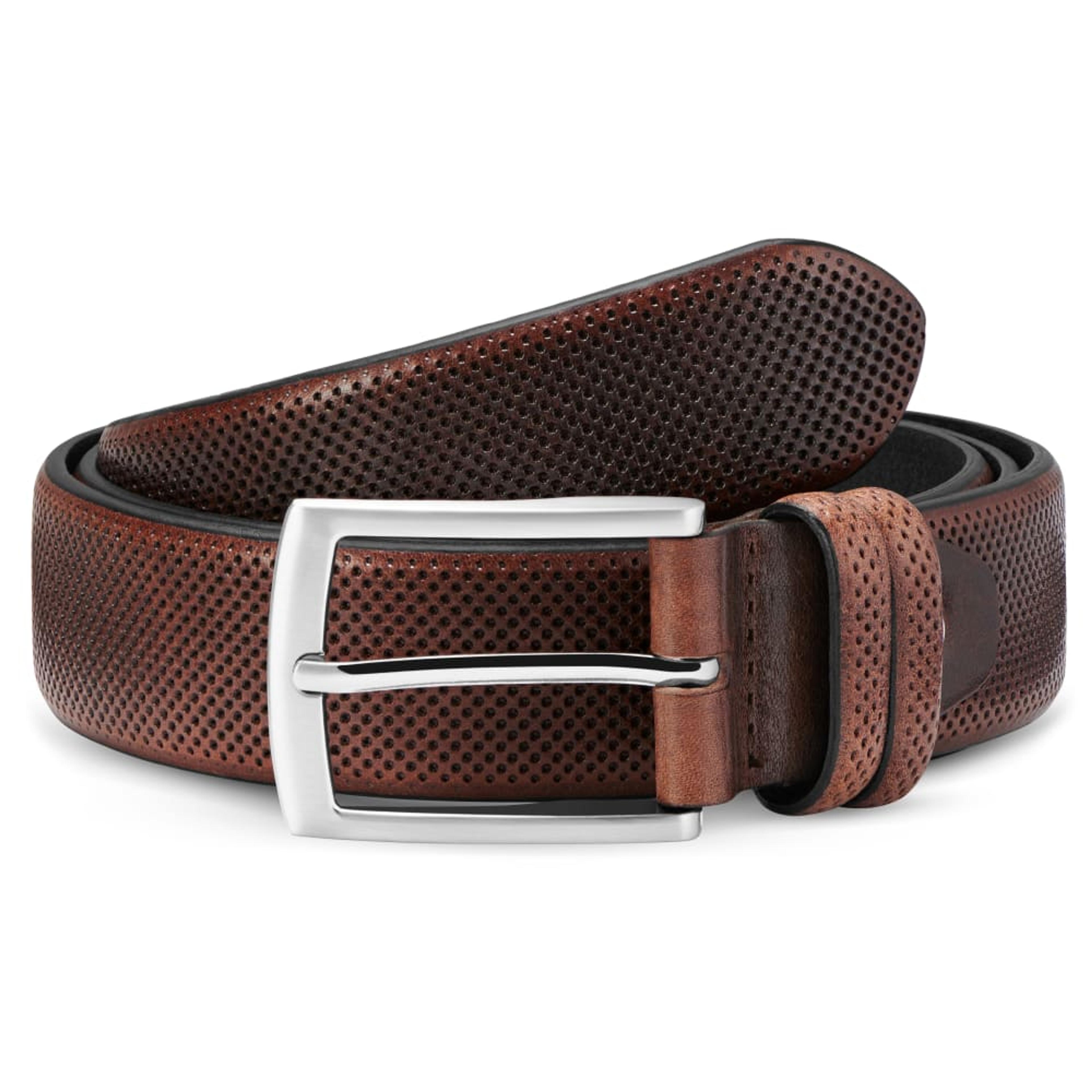 Holmes Brown Full-Grain Leather Belt | Salt & Hide