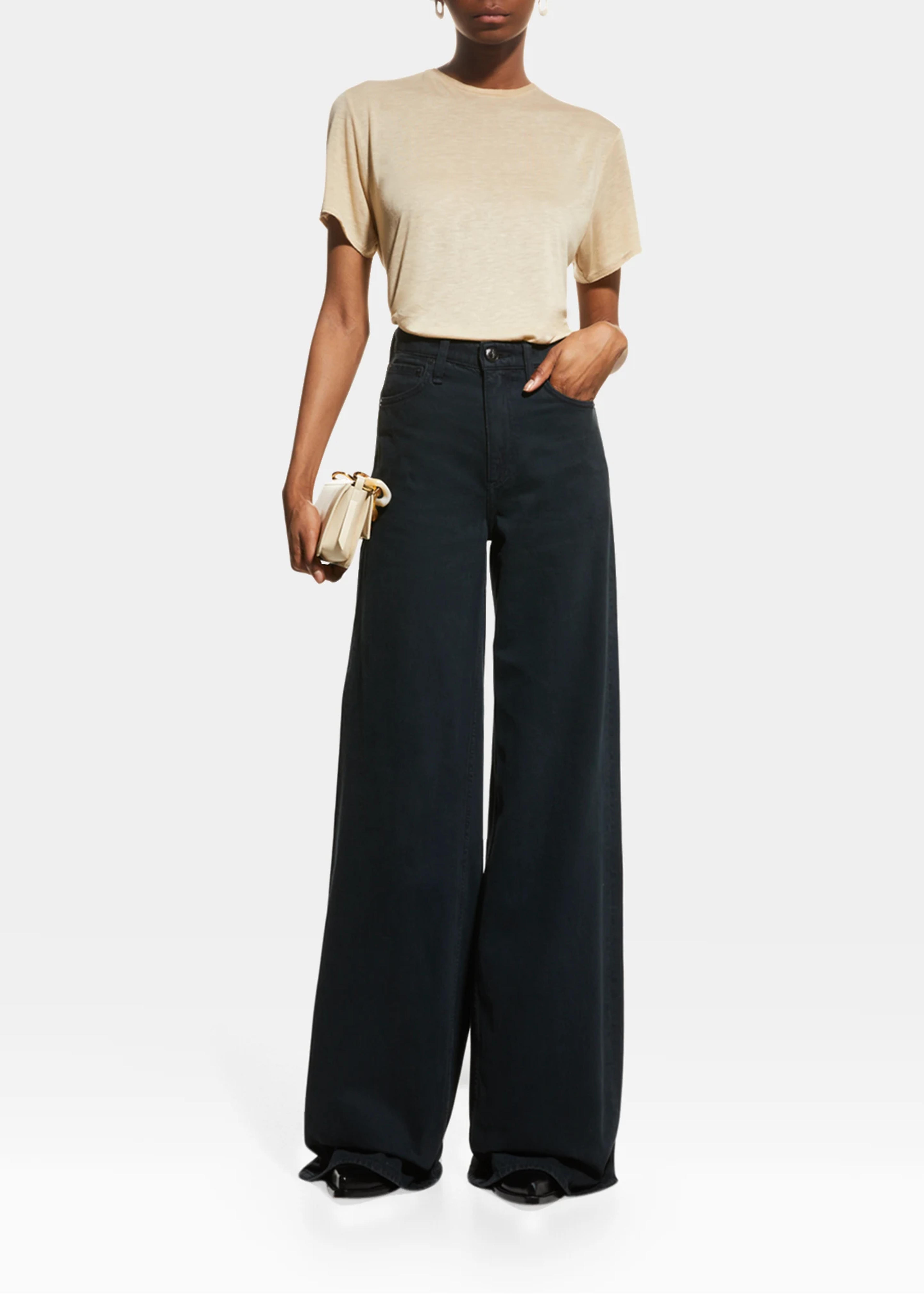 Rag & Bone Sofie High-Rise Baggy Wide-Leg Jeans - Bergdorf Goodman