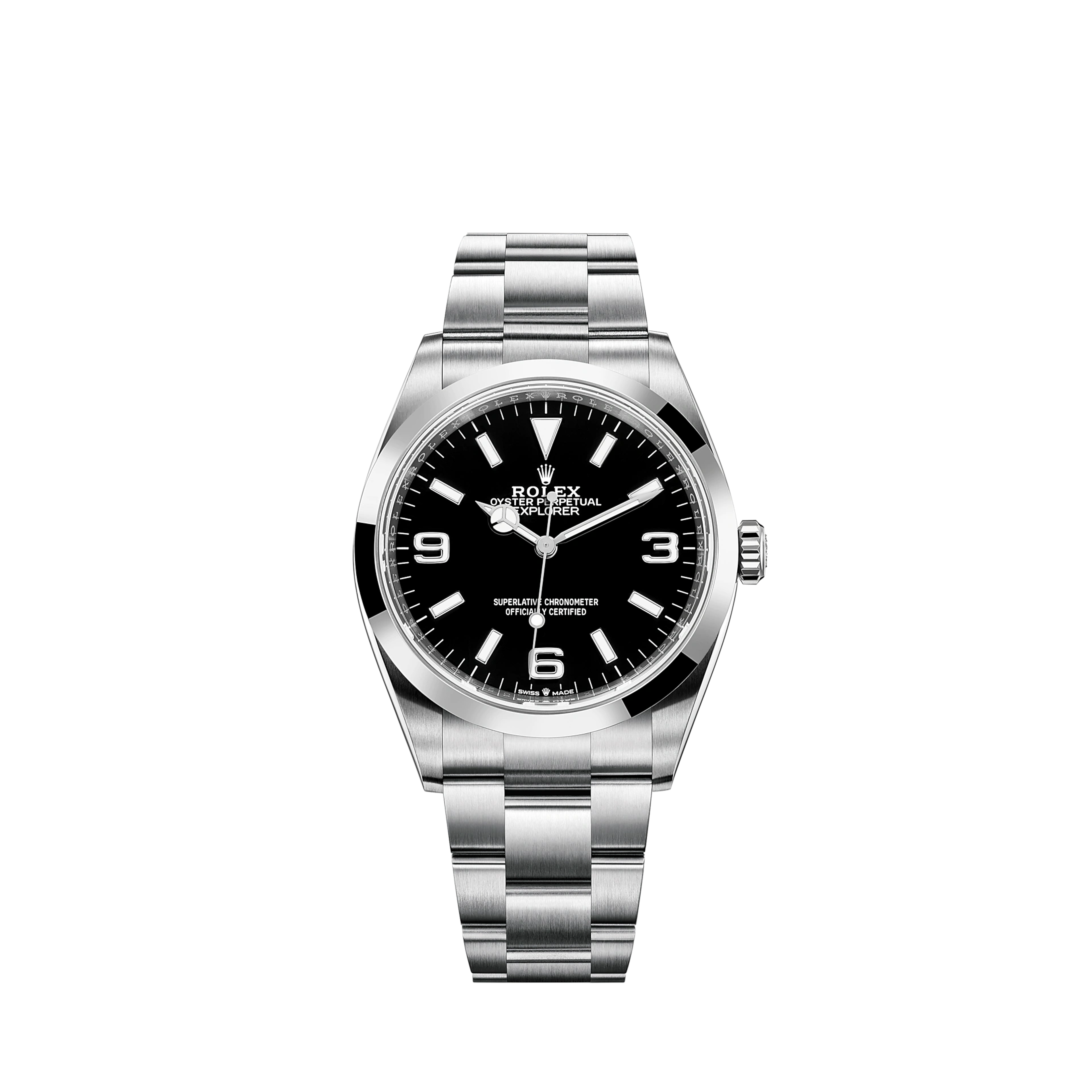 Rolex Explorer watch: Oystersteel - M124270-0001