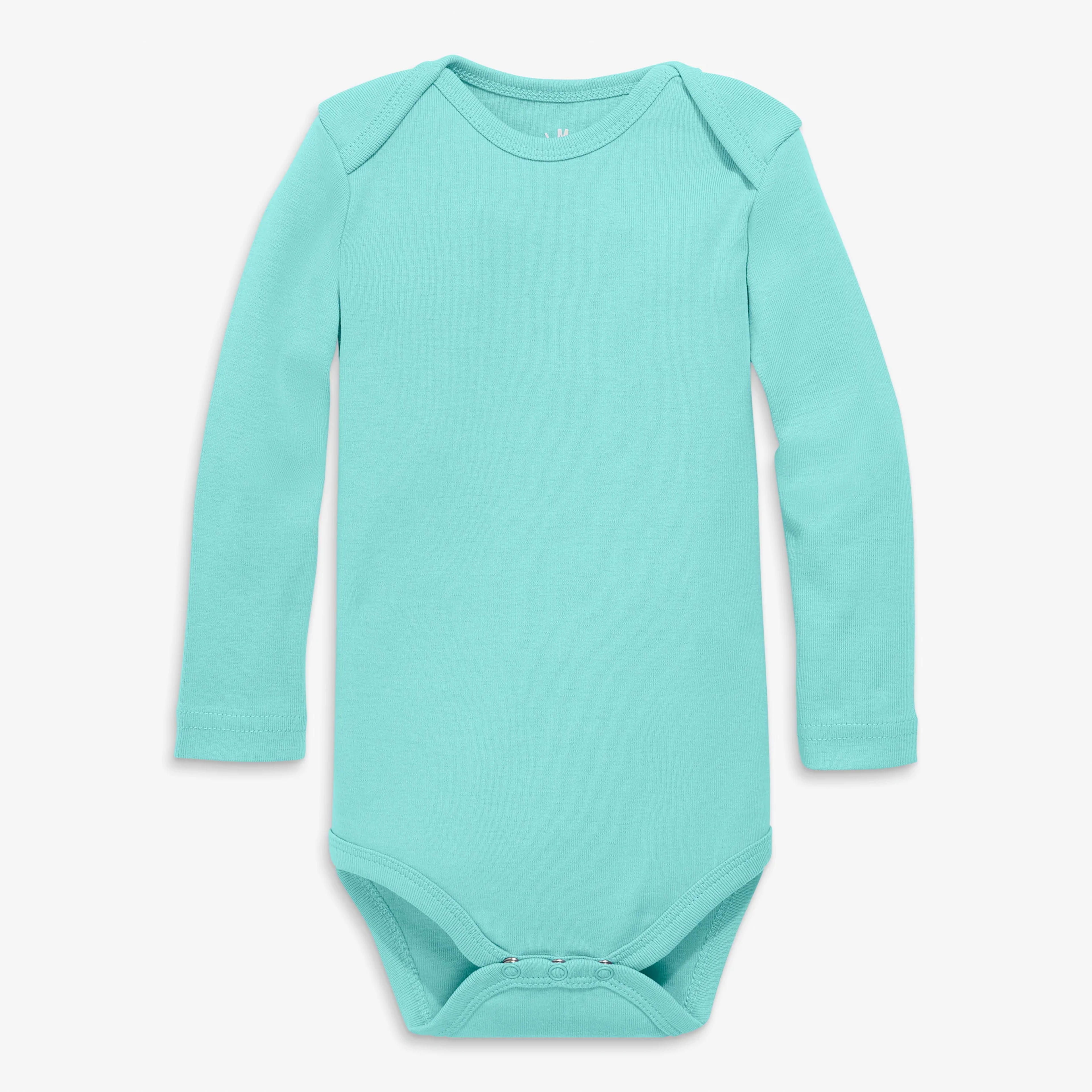 Organic babysuit in seasonal colors - mint / NB / In stock