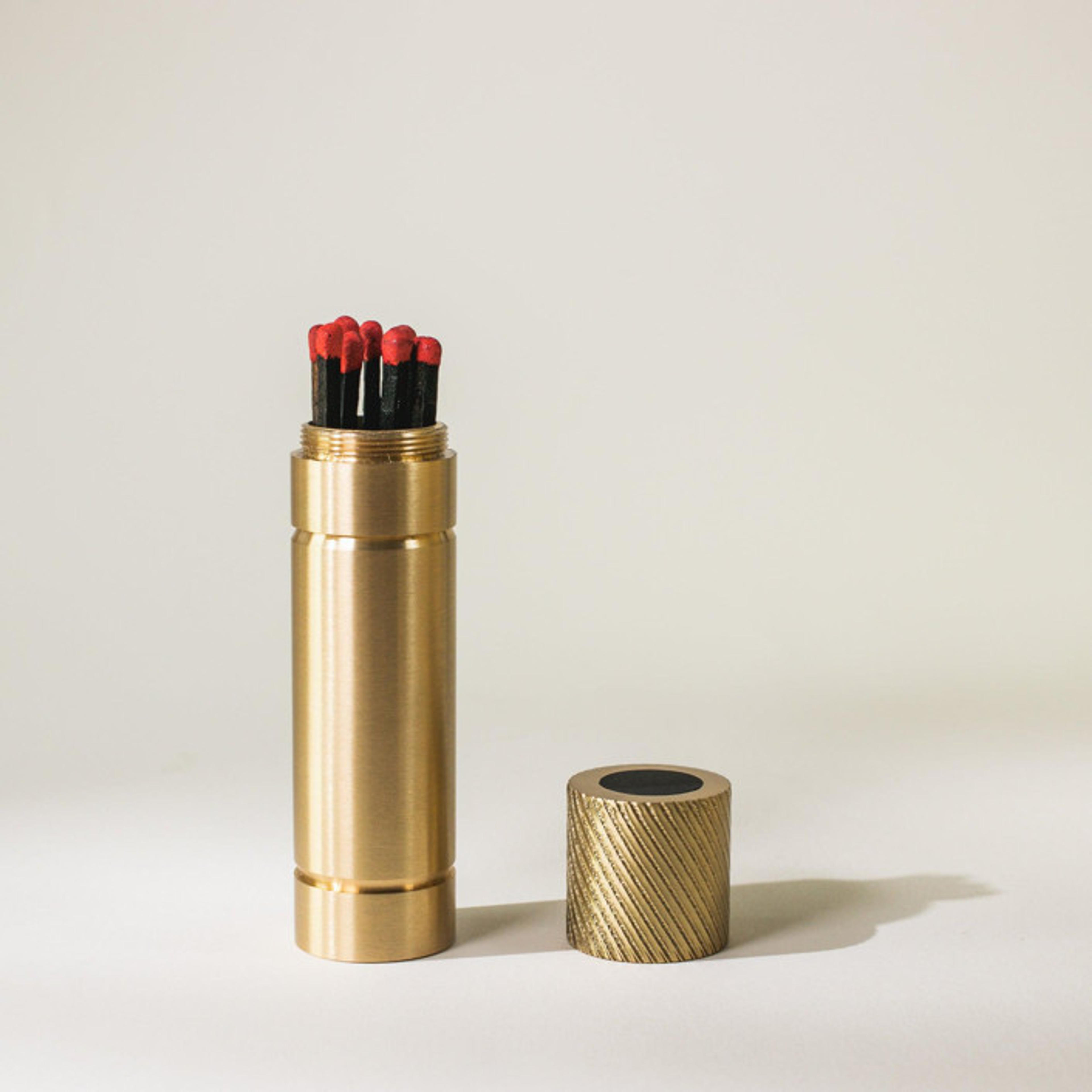 Brass Match Safe Decorative Storage by Roarcraft | Minted