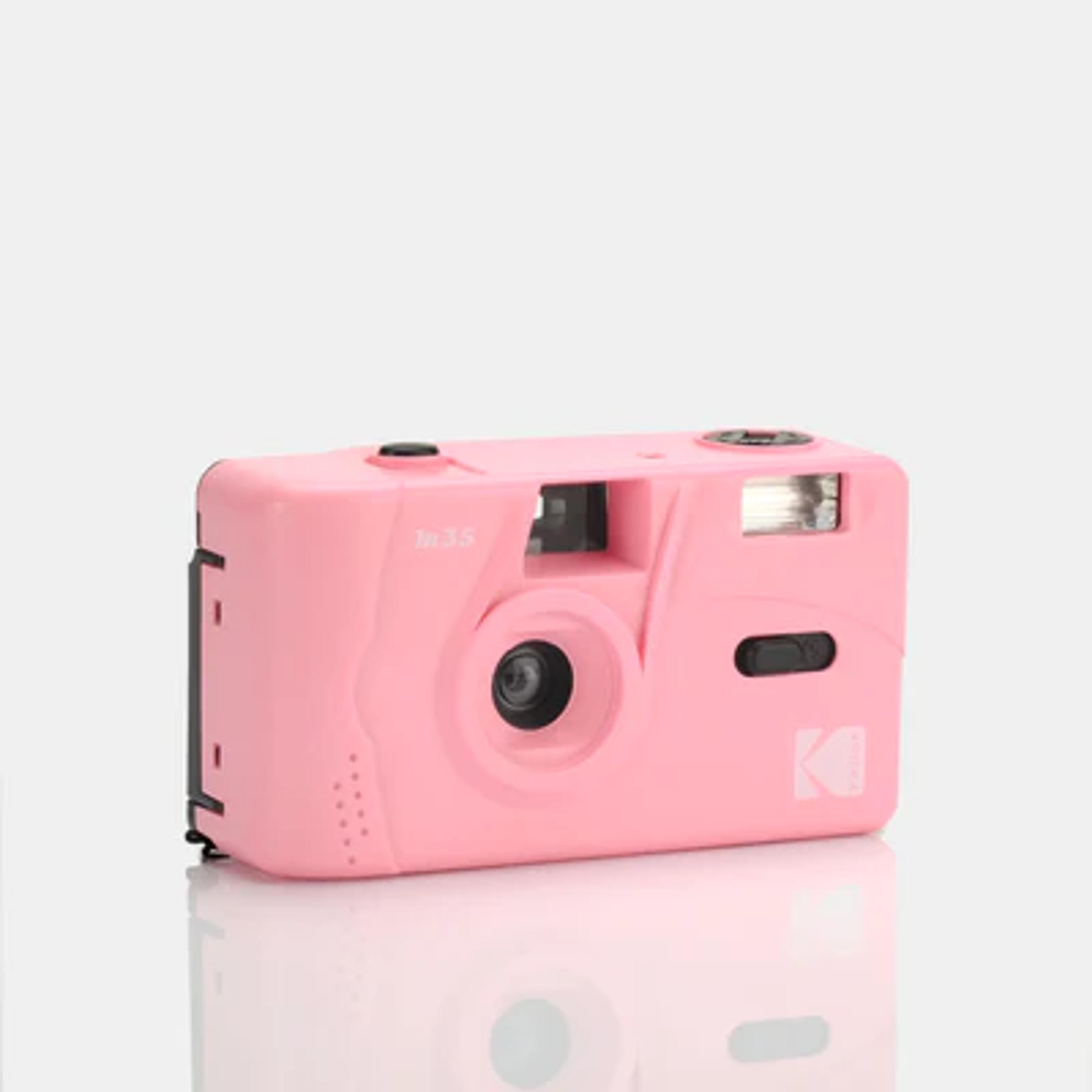 Kodak M35 Reusable 35mm Point and Shoot Pink Compact Film Camera – Retrospekt