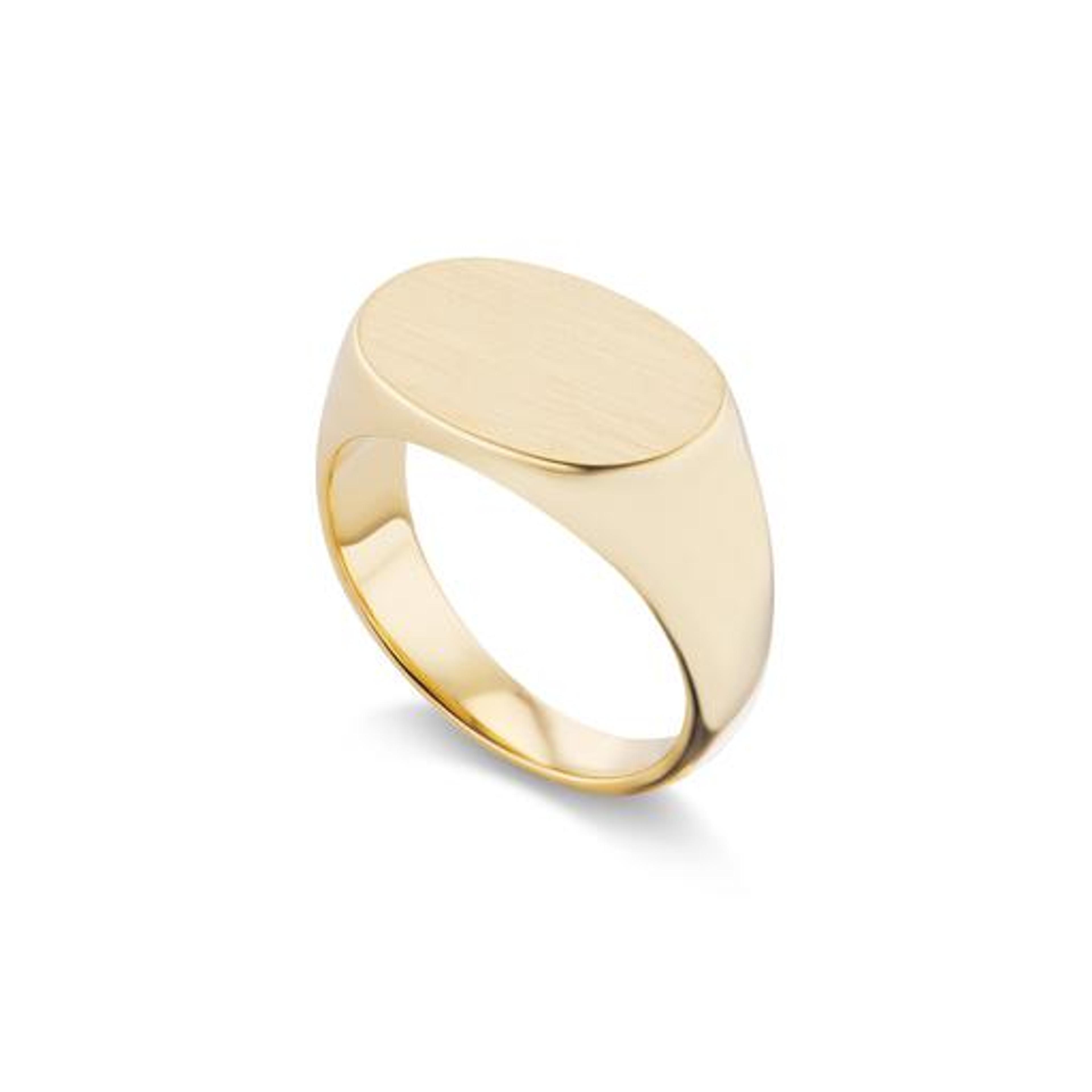 Oval Signet Ring | Signature Ring