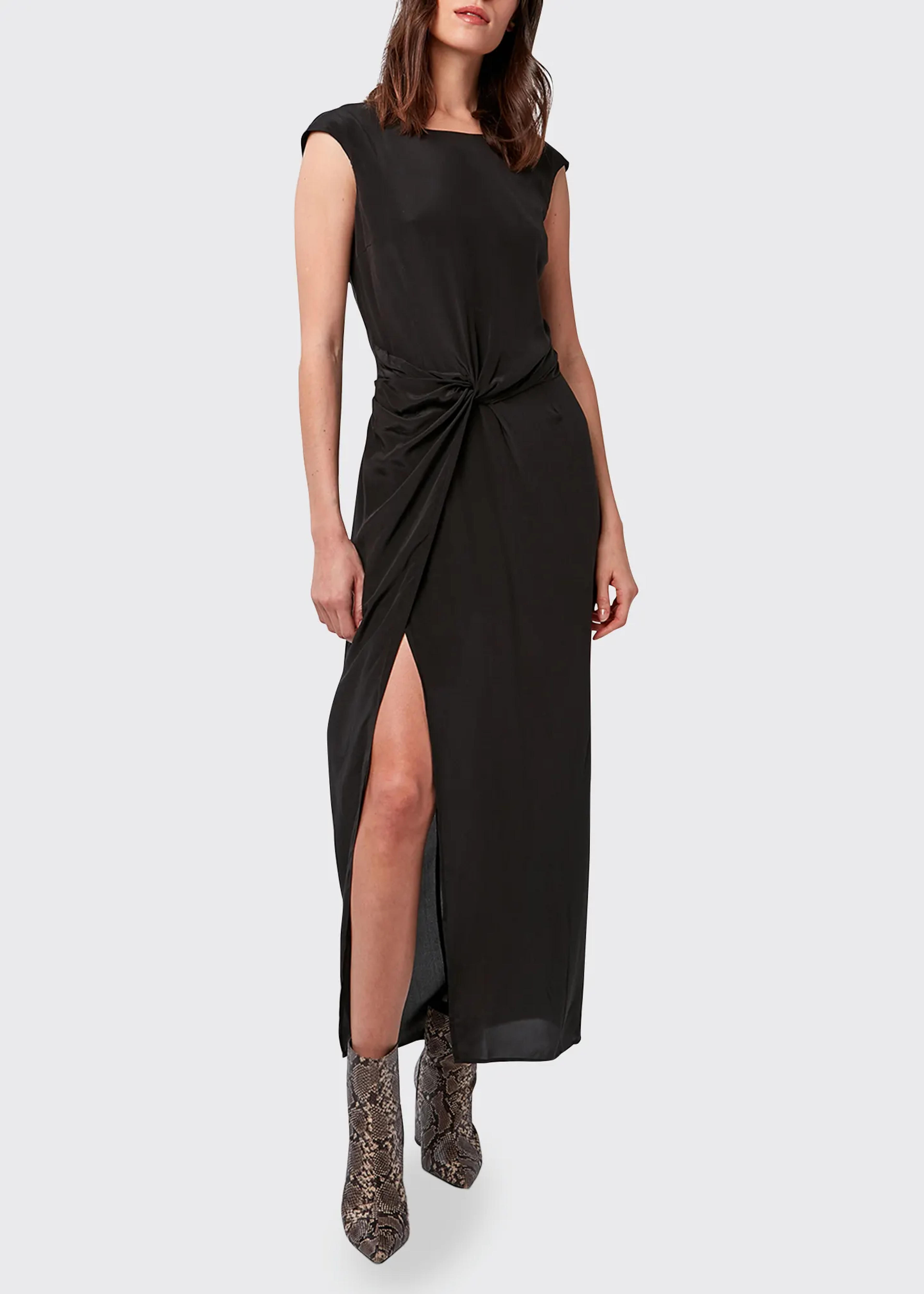 AS by DF - Ana Twisted-Front Maxi Dress