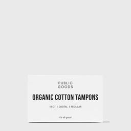 Applicator Free Cotton Tampons - Regular