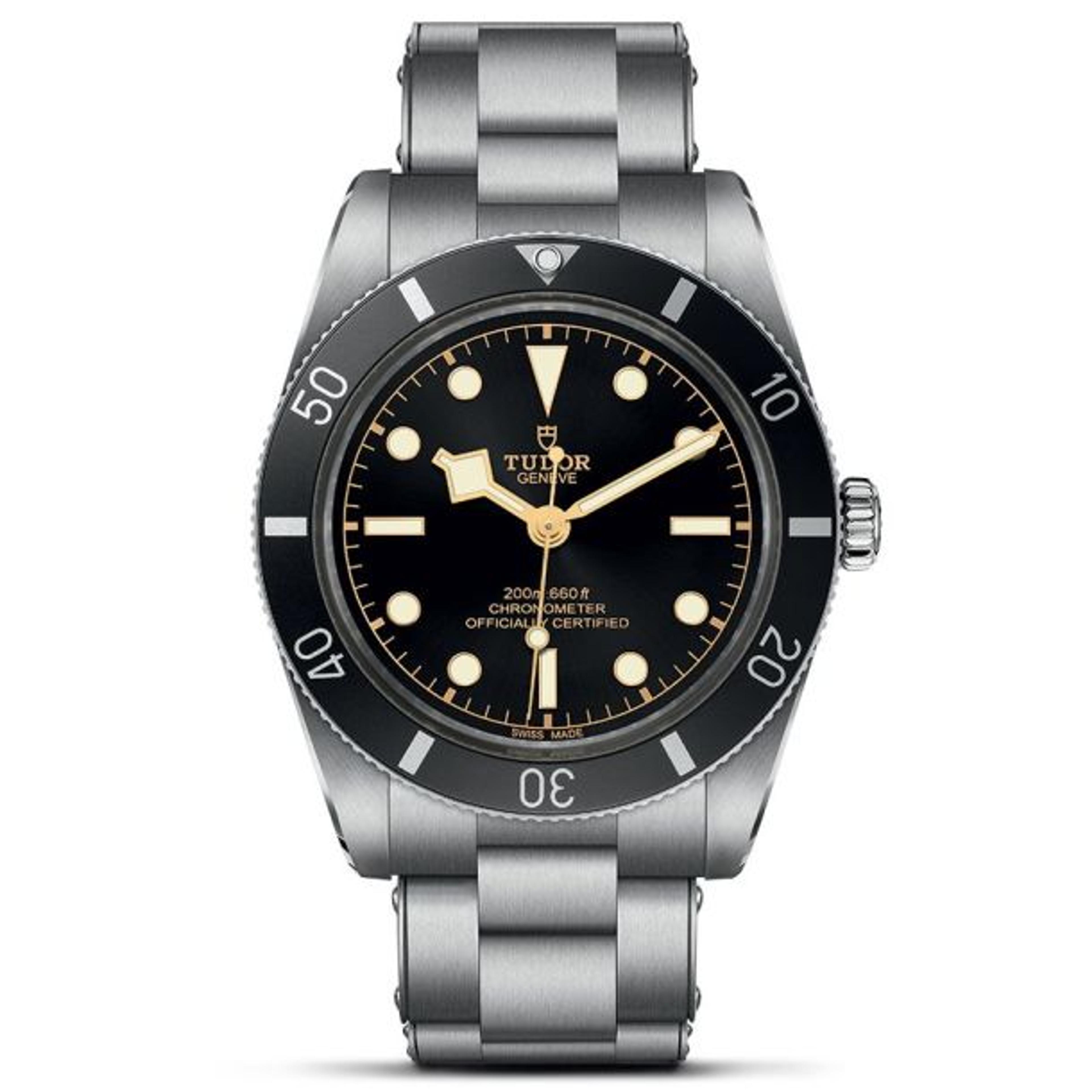 Black Bay 54 Black Dial Stainless Steel Watch | 37mm | M79000N-0001 | REEDS Jewelers