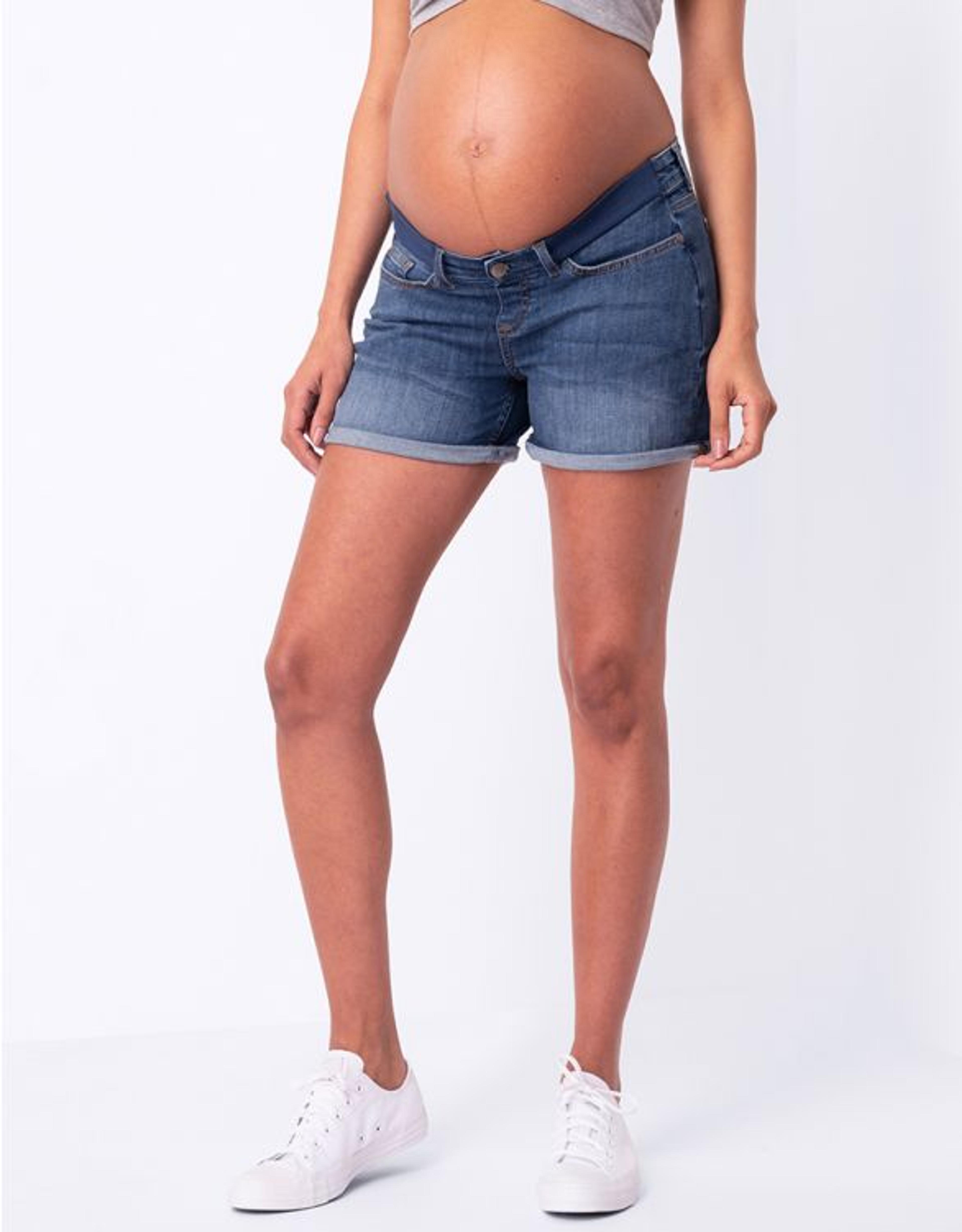 Maternity Denim Shorts | Seraphine