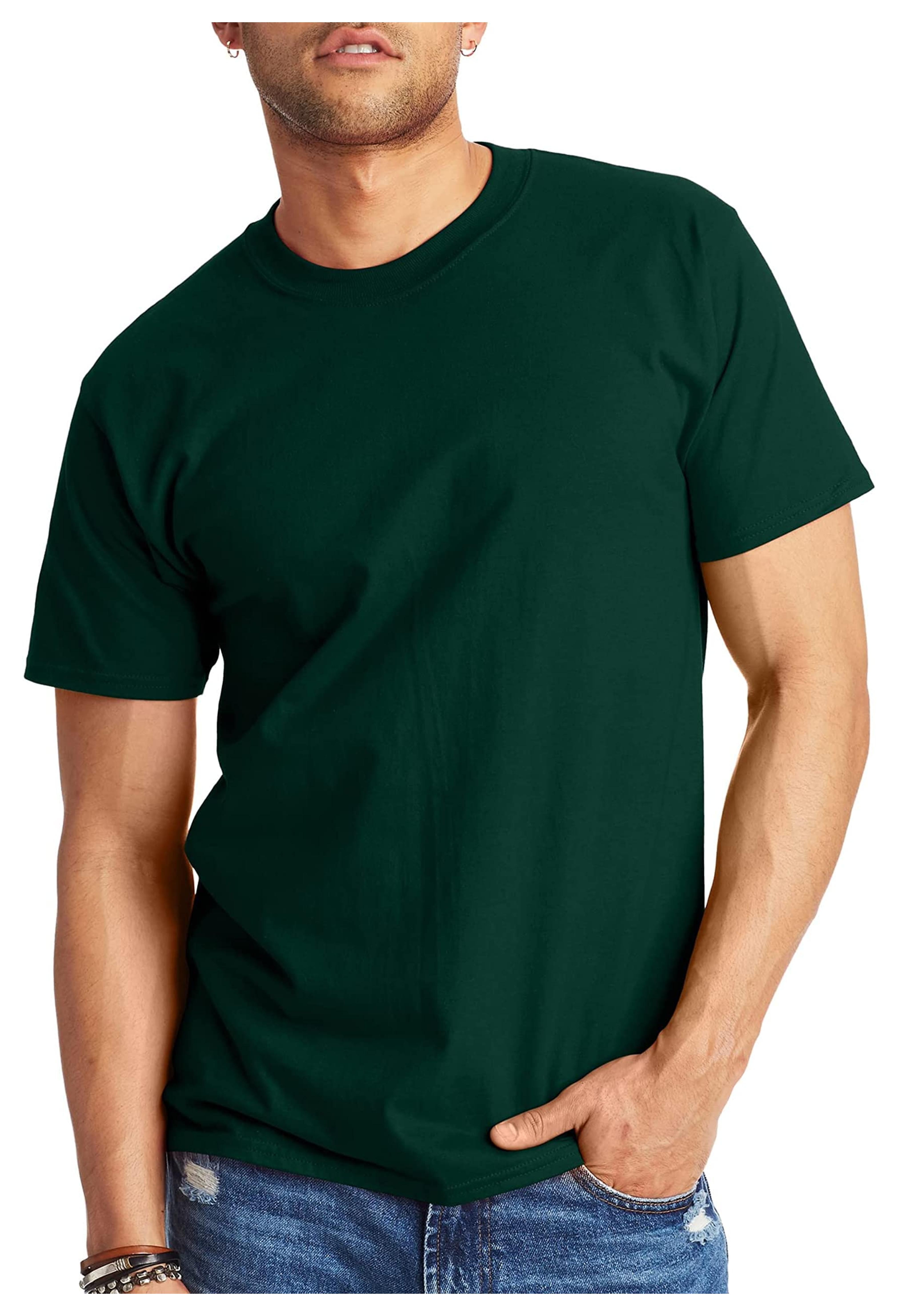 Hanes mens Beefy Heavyweight Short Sleeve T-shirt (1-pack) fashion t shirts, Deep Forest, Medium US | Amazon.com