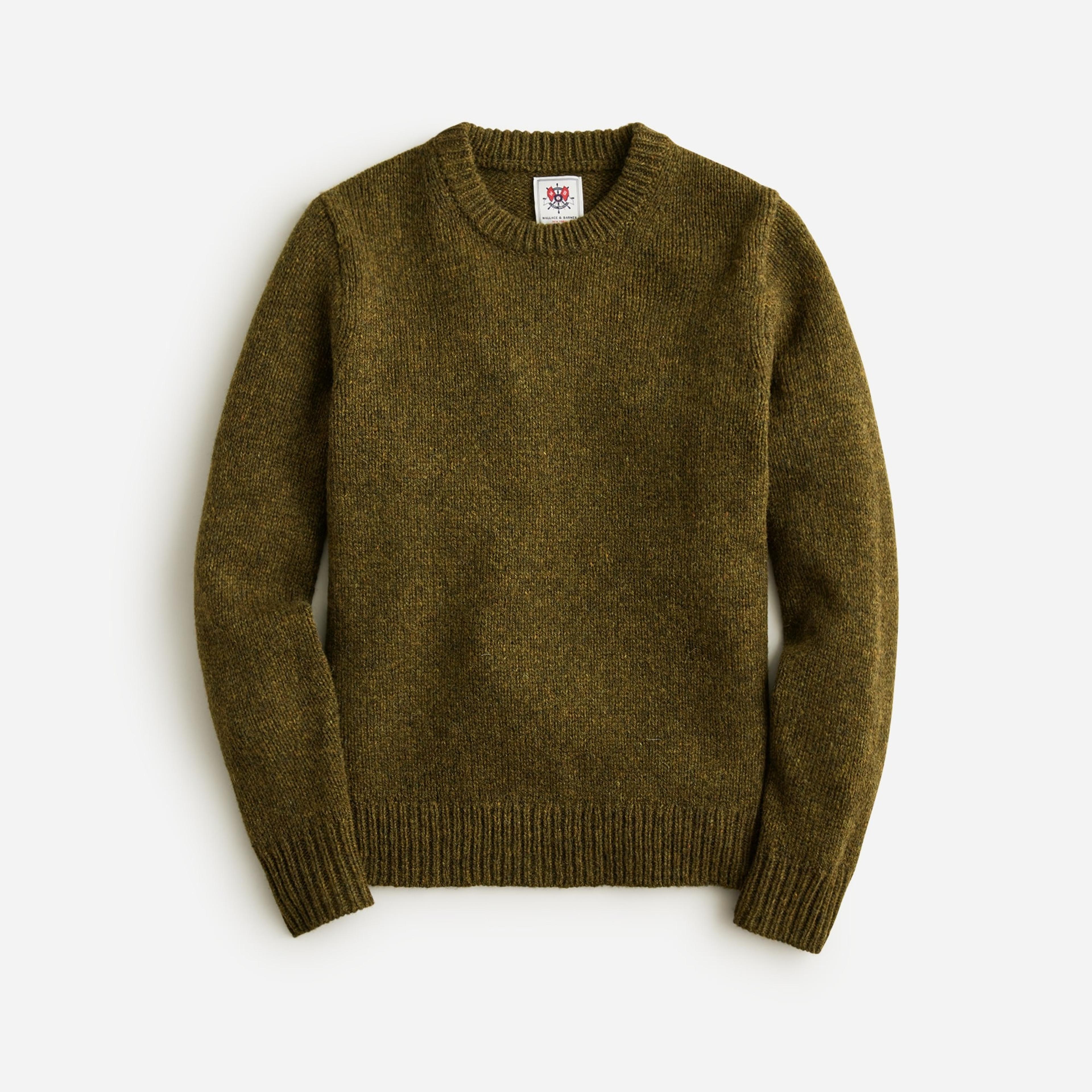 Wallace &amp; Barnes wool heather crewneck sweater