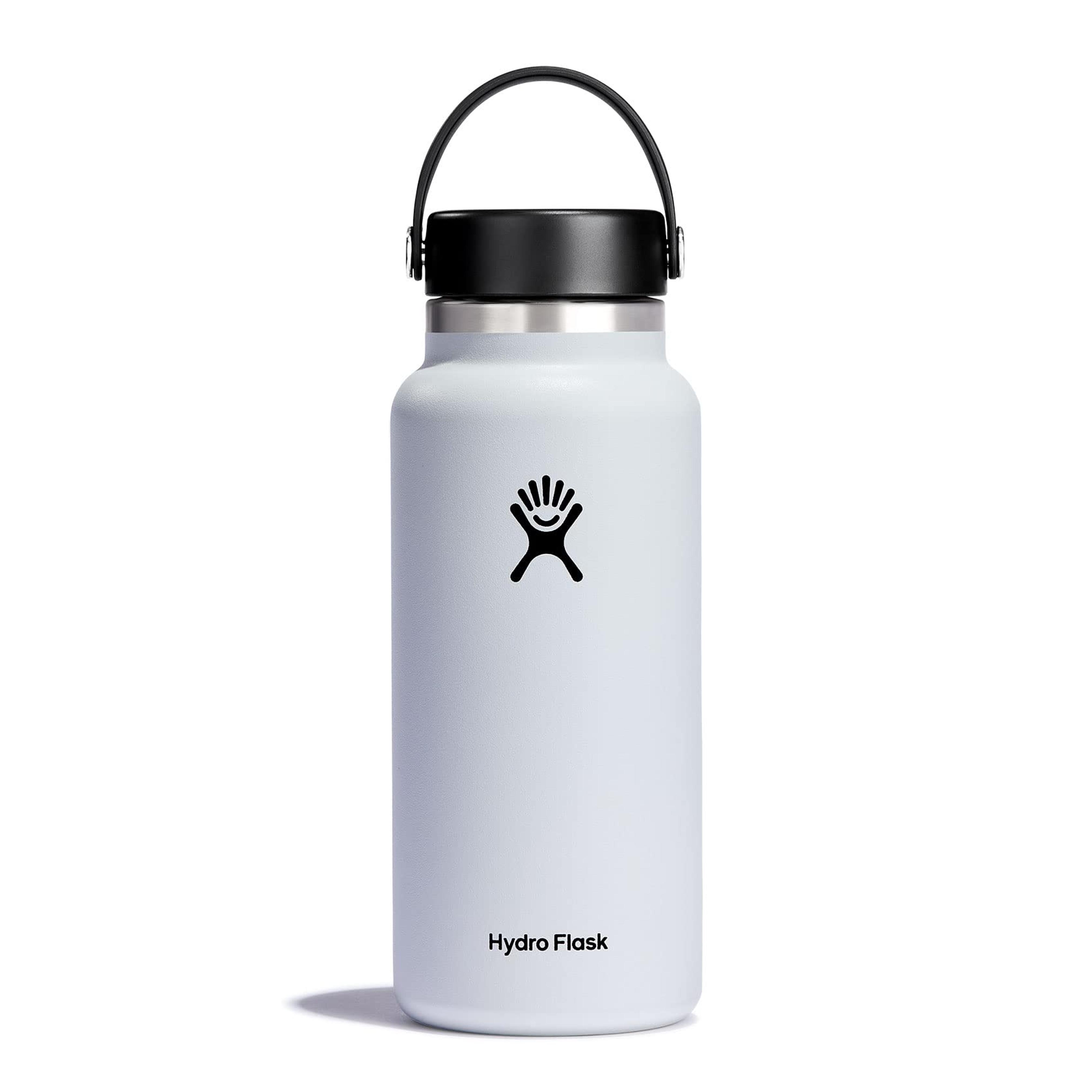 Amazon.com : Hydro Flask Wide Mouth Bottle with Flex Cap : Sports & Outdoors