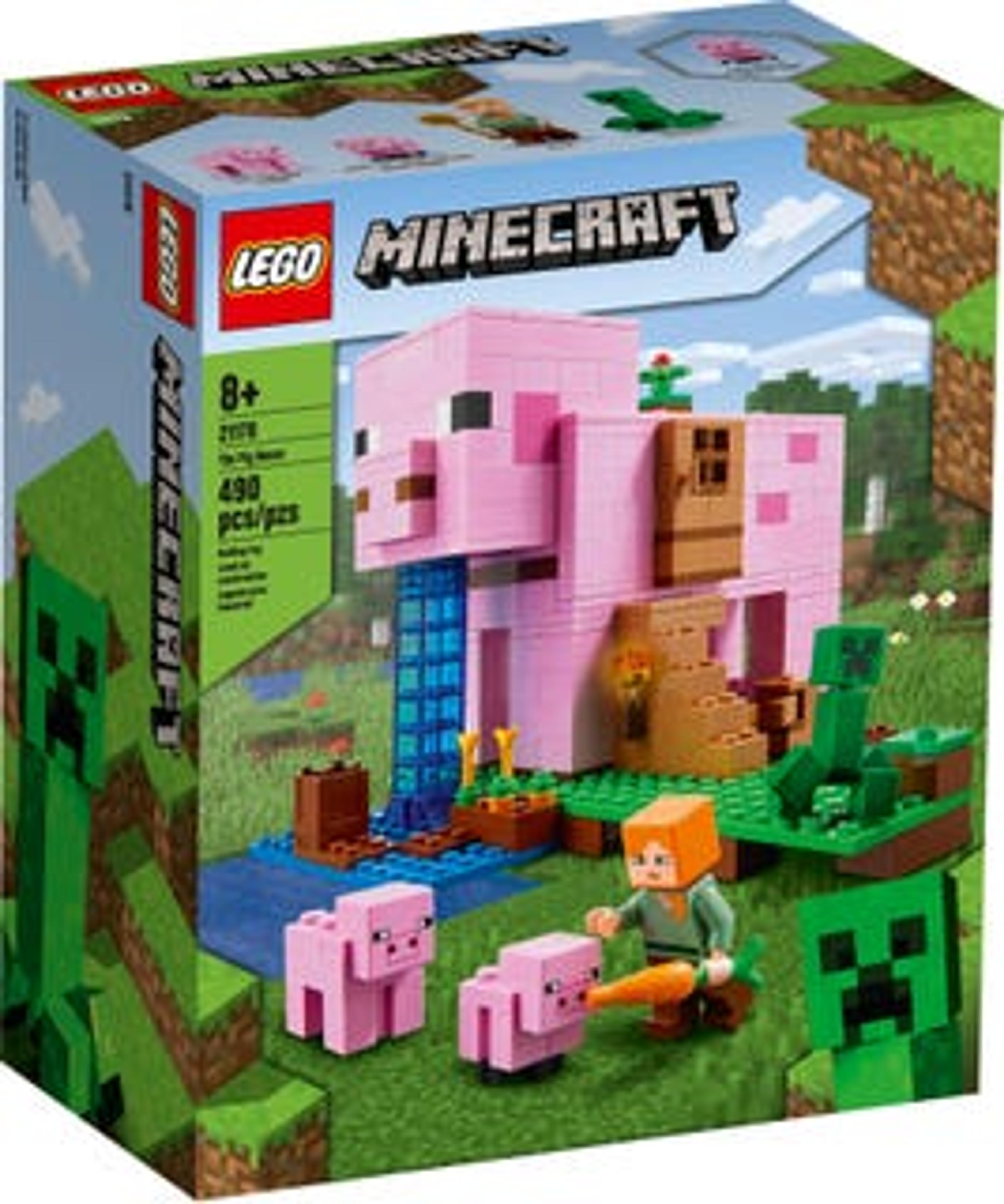 The Pig House 21170 | Minecraft® | Buy online at the Official LEGO® Shop US