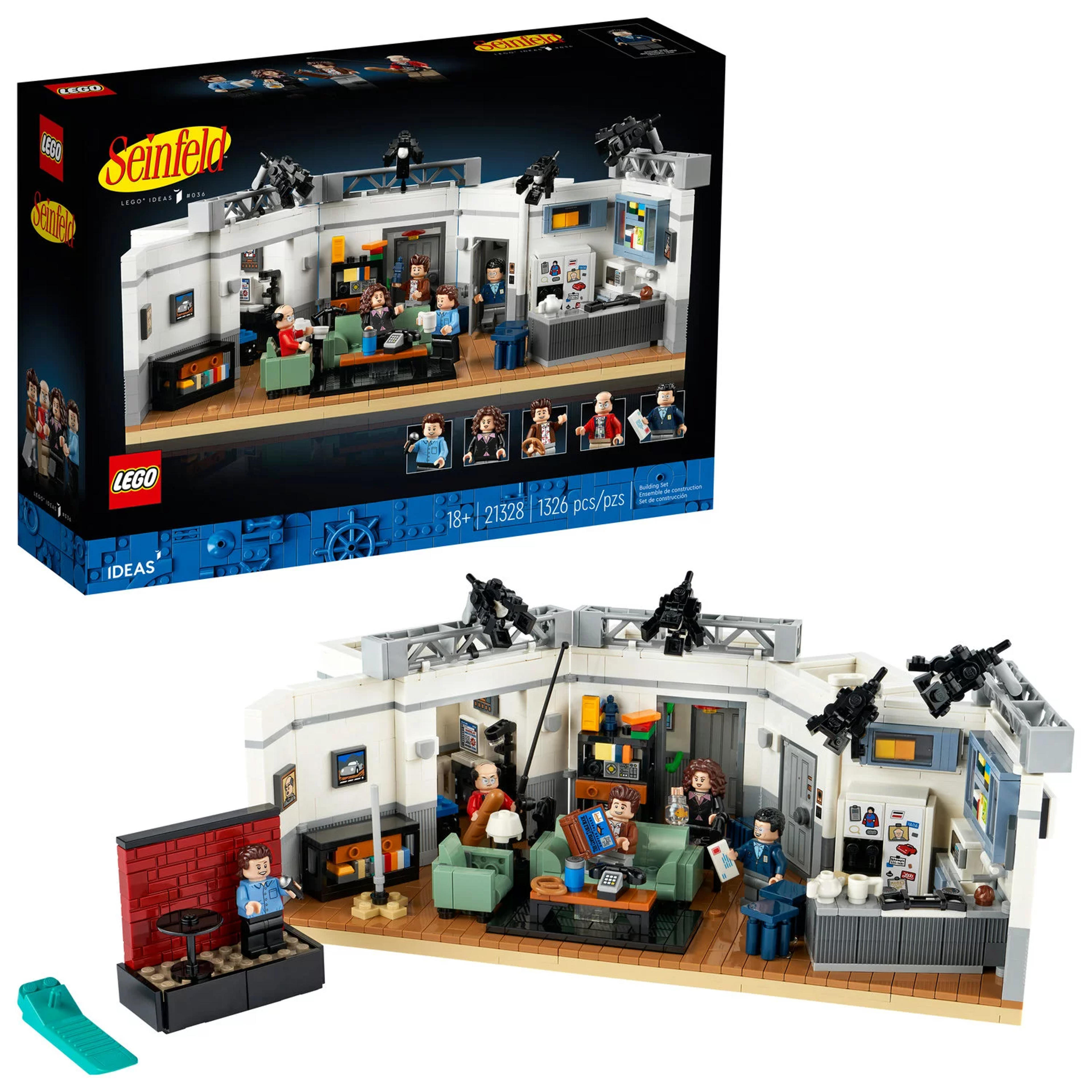 LEGO Ideas Seinfeld 21328 Building Set (1326 Pieces) - Walmart.com