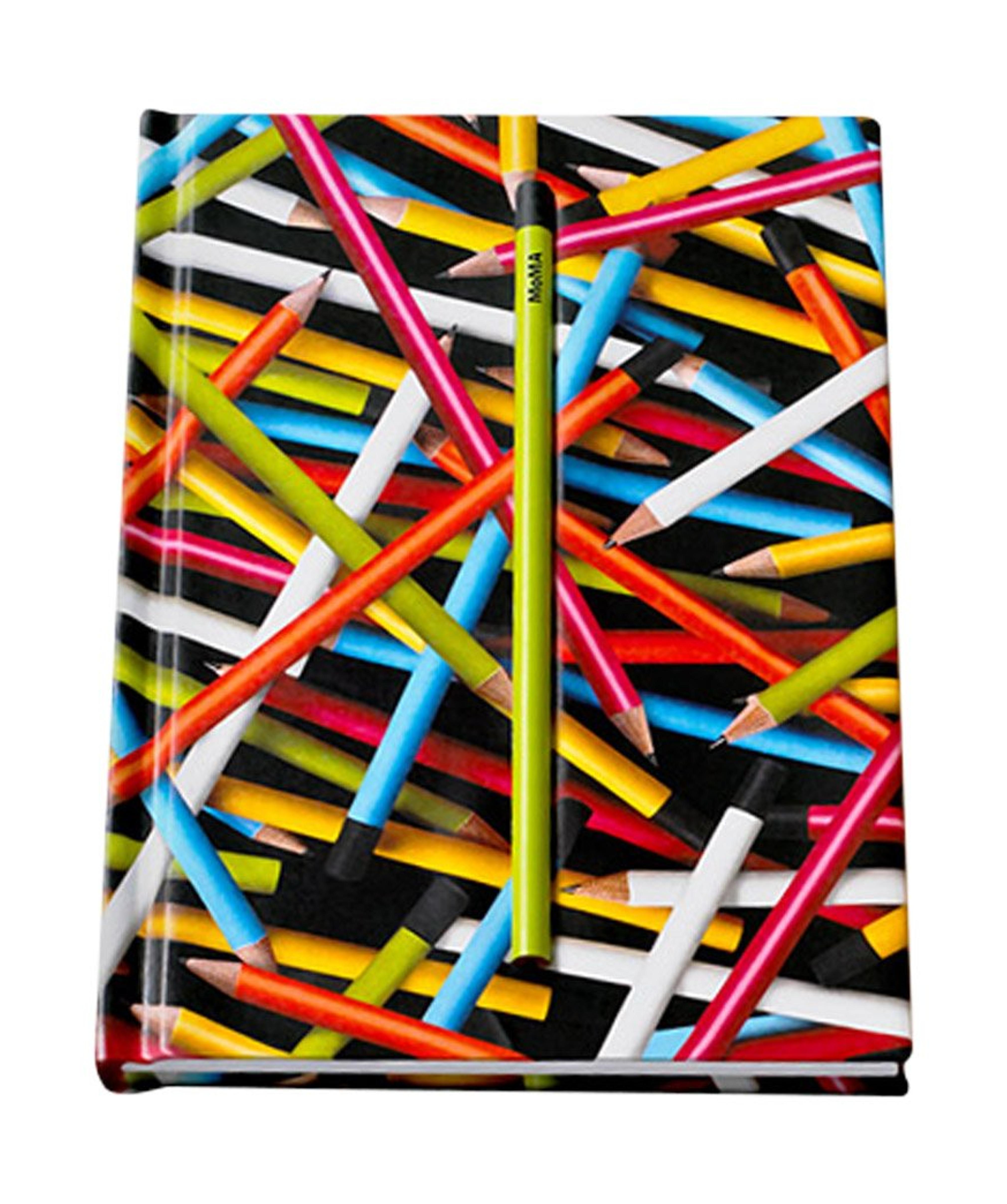 Hidden Pencil Notebook, Colored