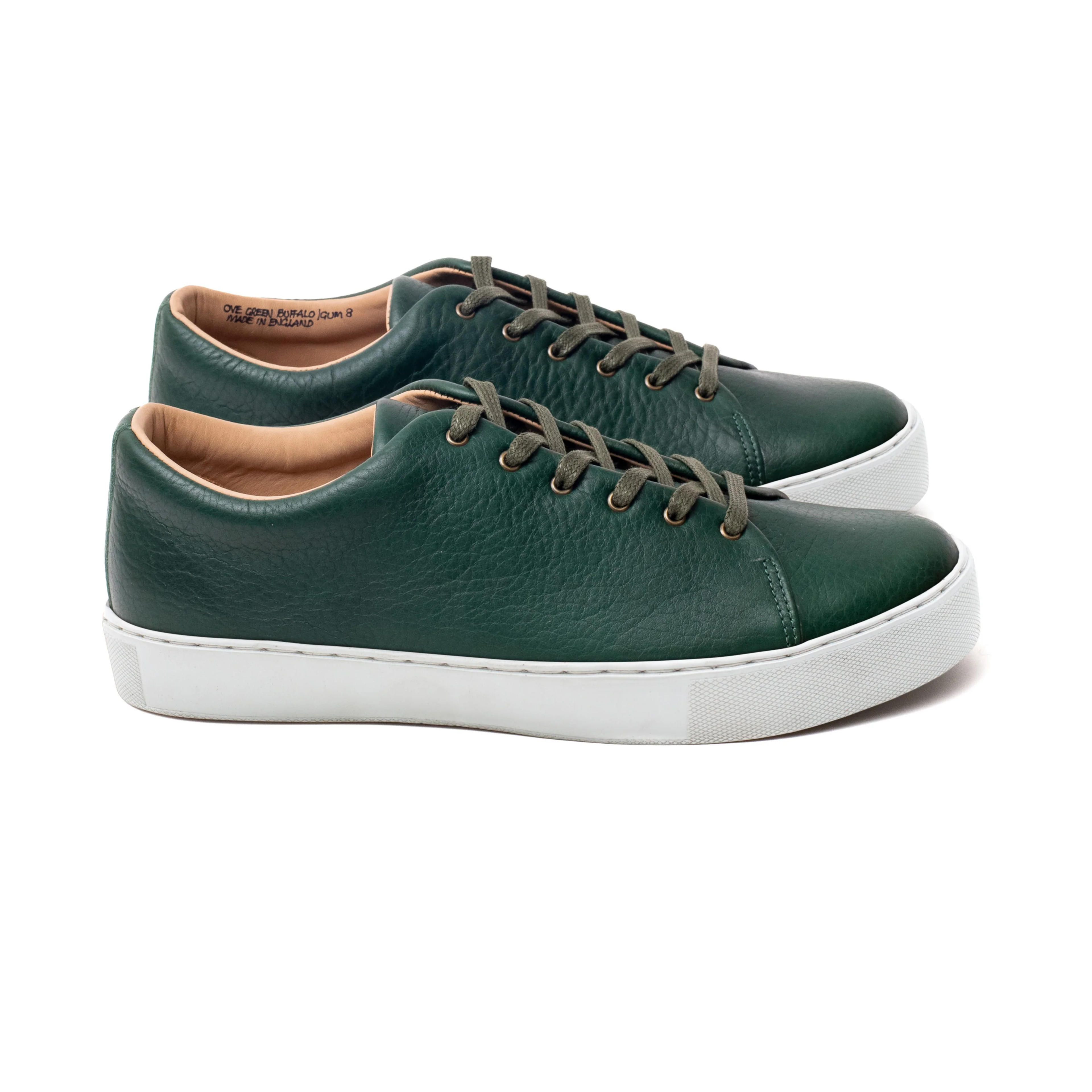 Overstone Derby - Green Horween Buffalo