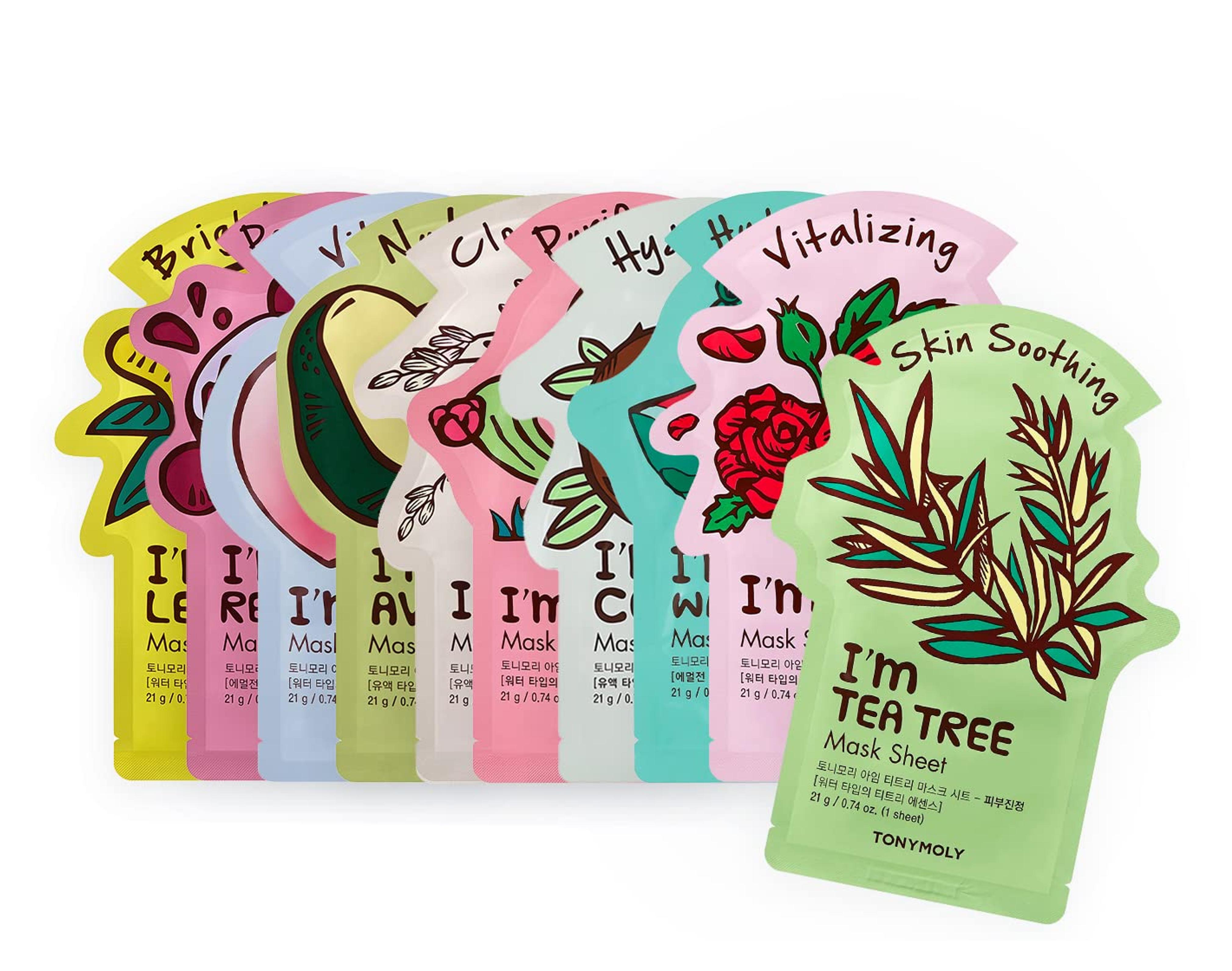 Amazon.com: TONYMOLY I'm Real Sheet Mask, Pack of 10 : Beauty & Personal Care